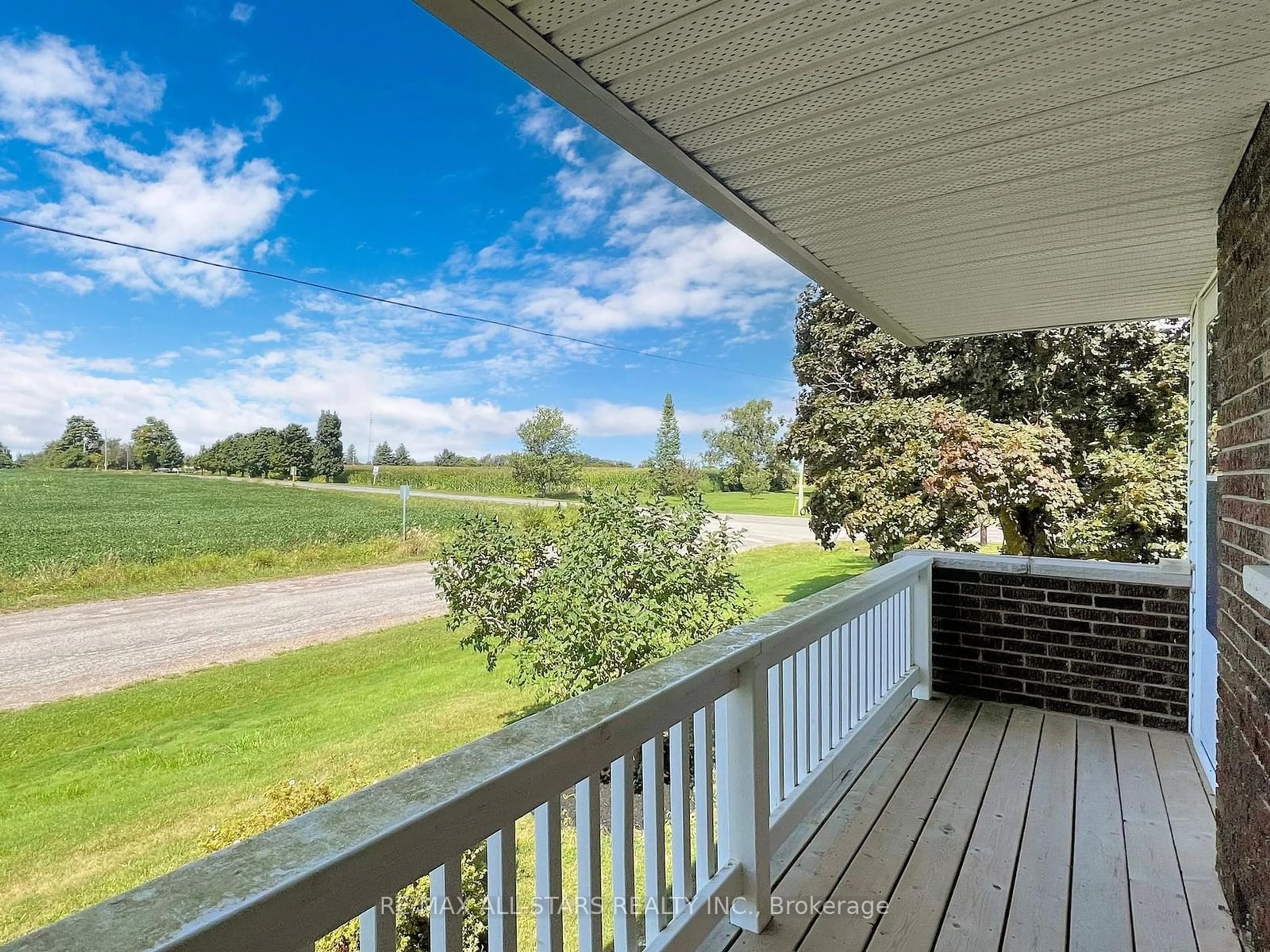 Patio, the fenced backyard for 180 The Queensway Rd, Georgina Ontario L4P 3C8