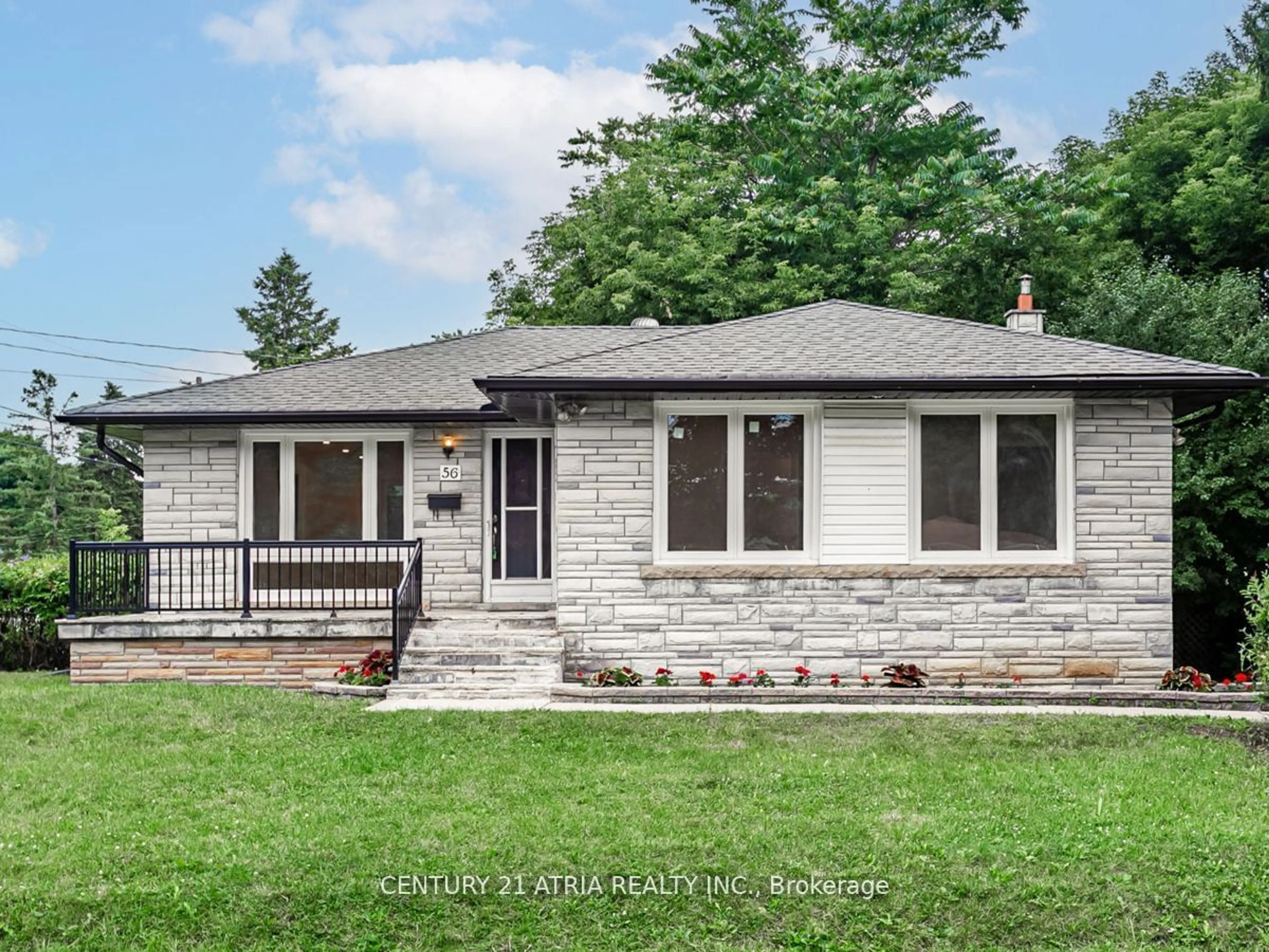 Home with brick exterior material for 56 Millerdale Ave, Richmond Hill Ontario L4C 3K5