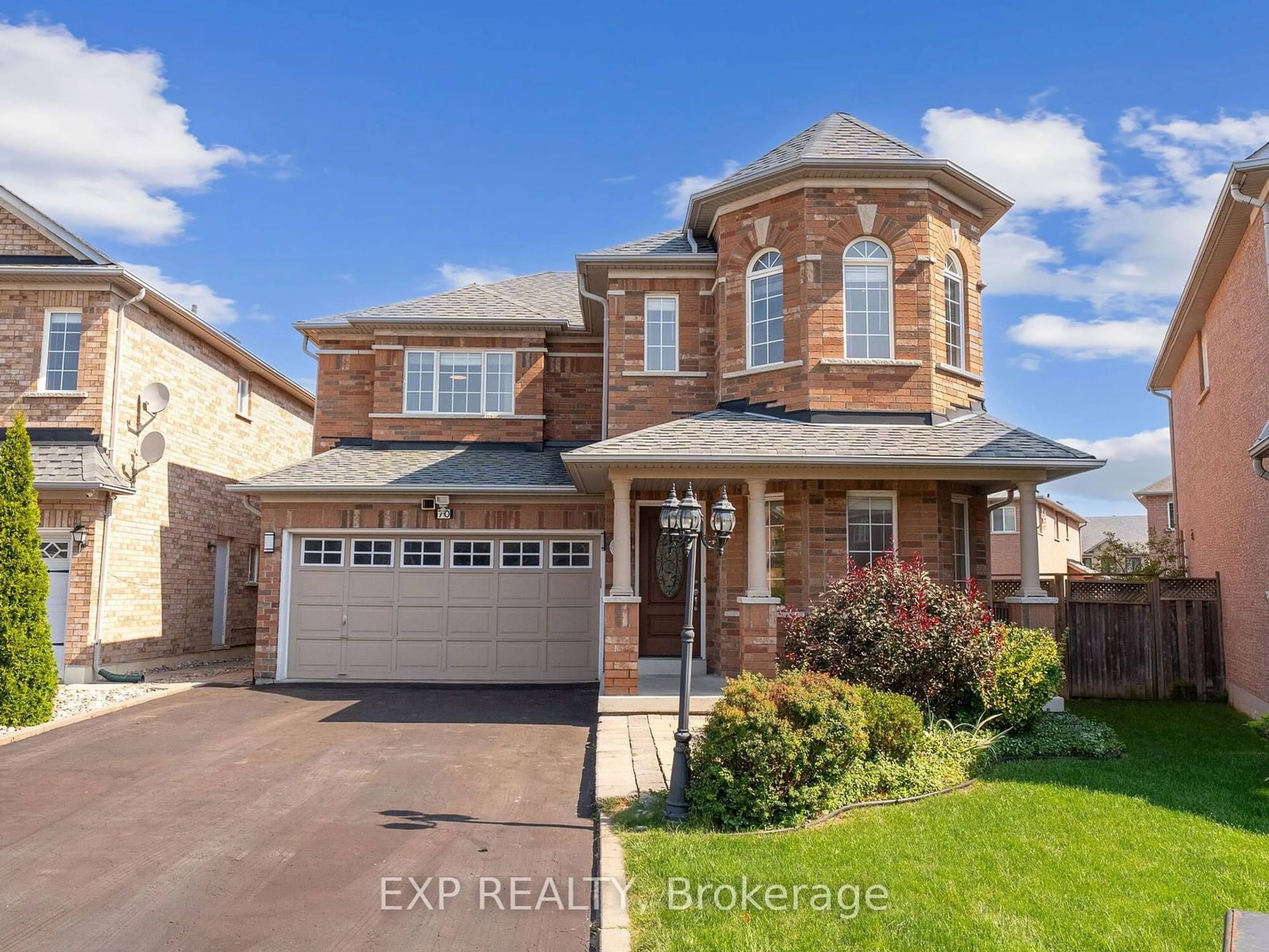 Home with brick exterior material for 70 Brookhaven Cres, Markham Ontario L6C 2X9