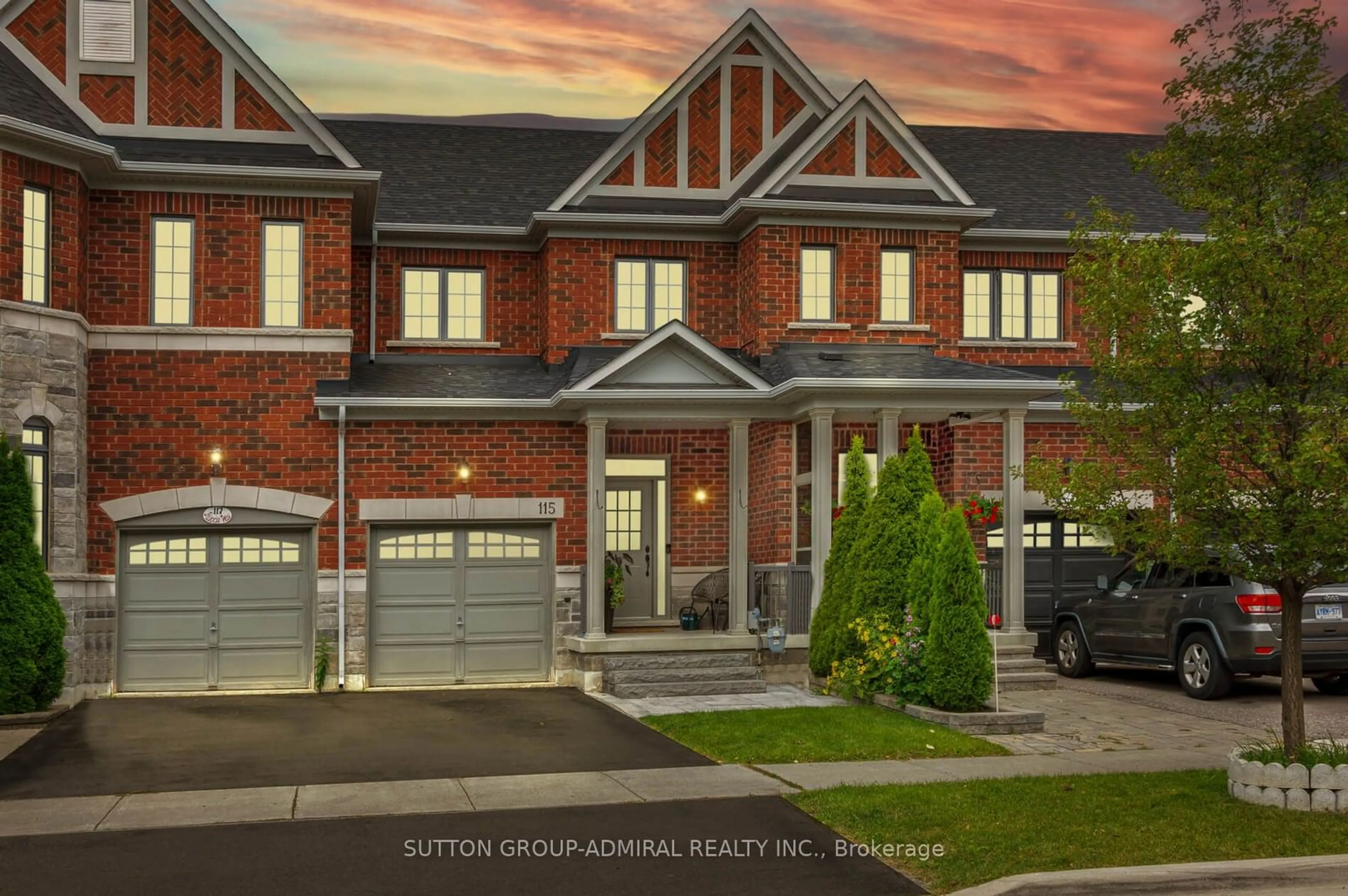 Home with brick exterior material for 115 Alexie Way, Vaughan Ontario L4H 3B9