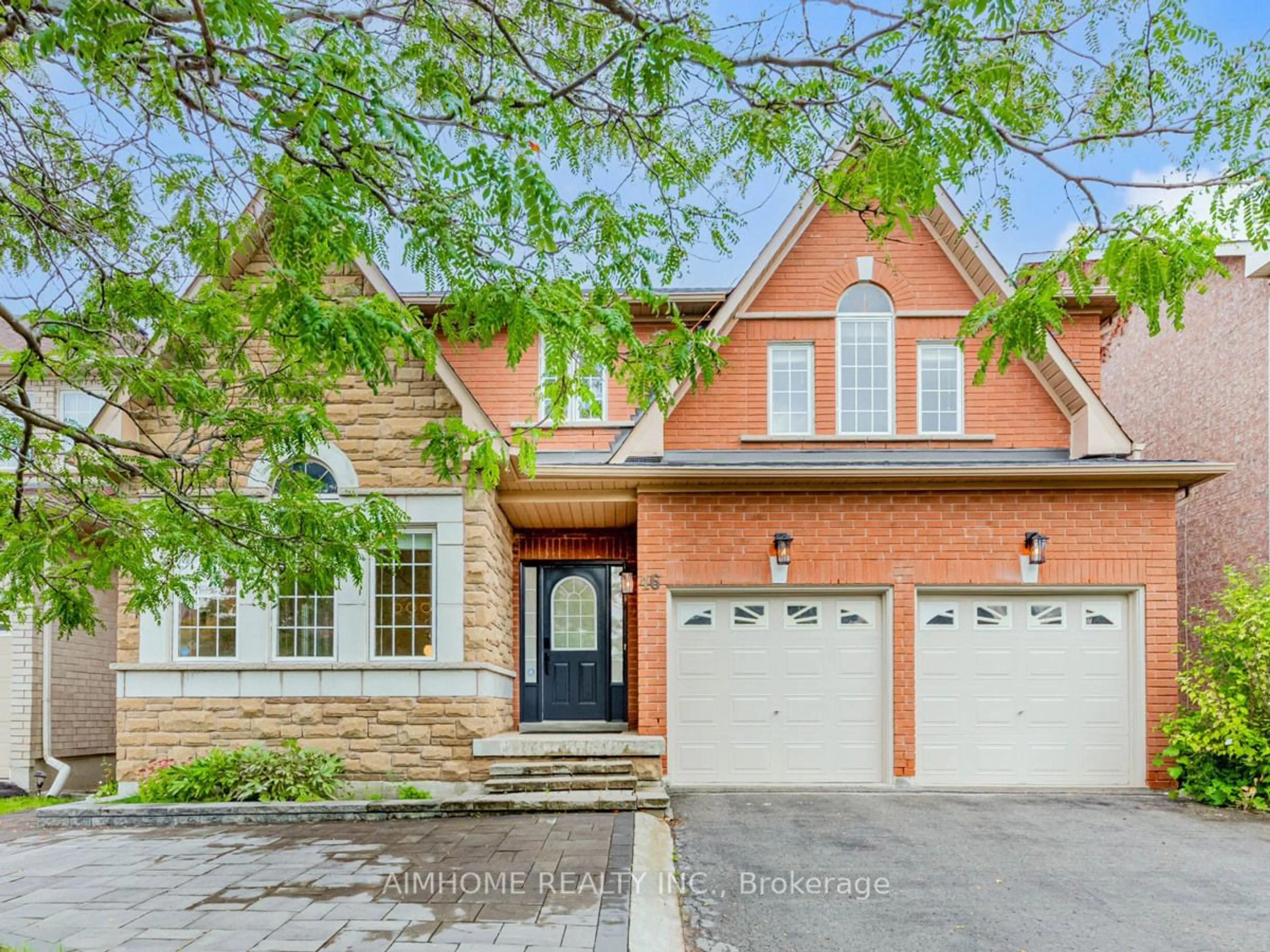 Home with brick exterior material for 46 Isabella St, Markham Ontario L3R 5C9