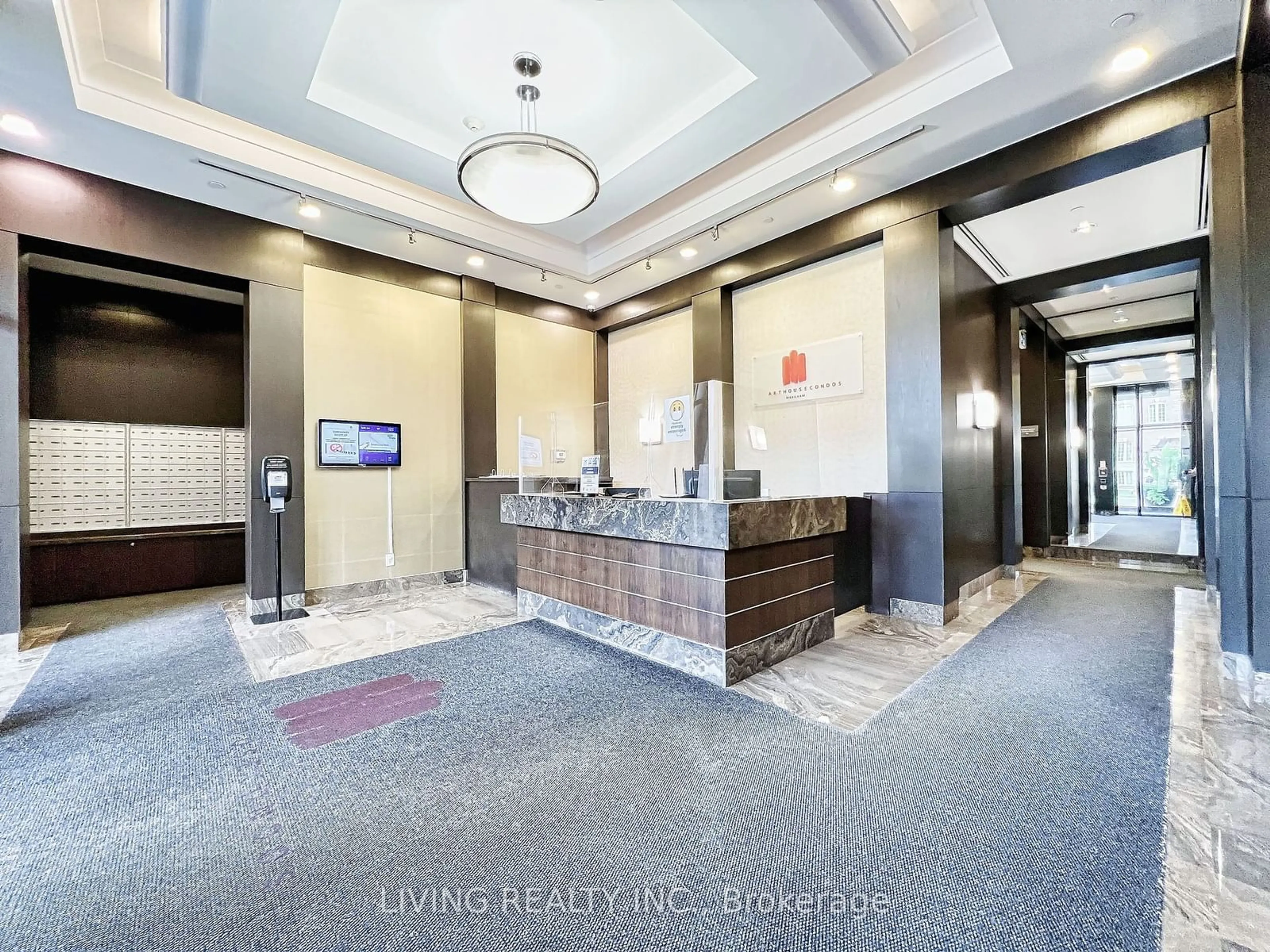 Indoor lobby for 9582 Markham Rd #1508, Markham Ontario L6E 0T4