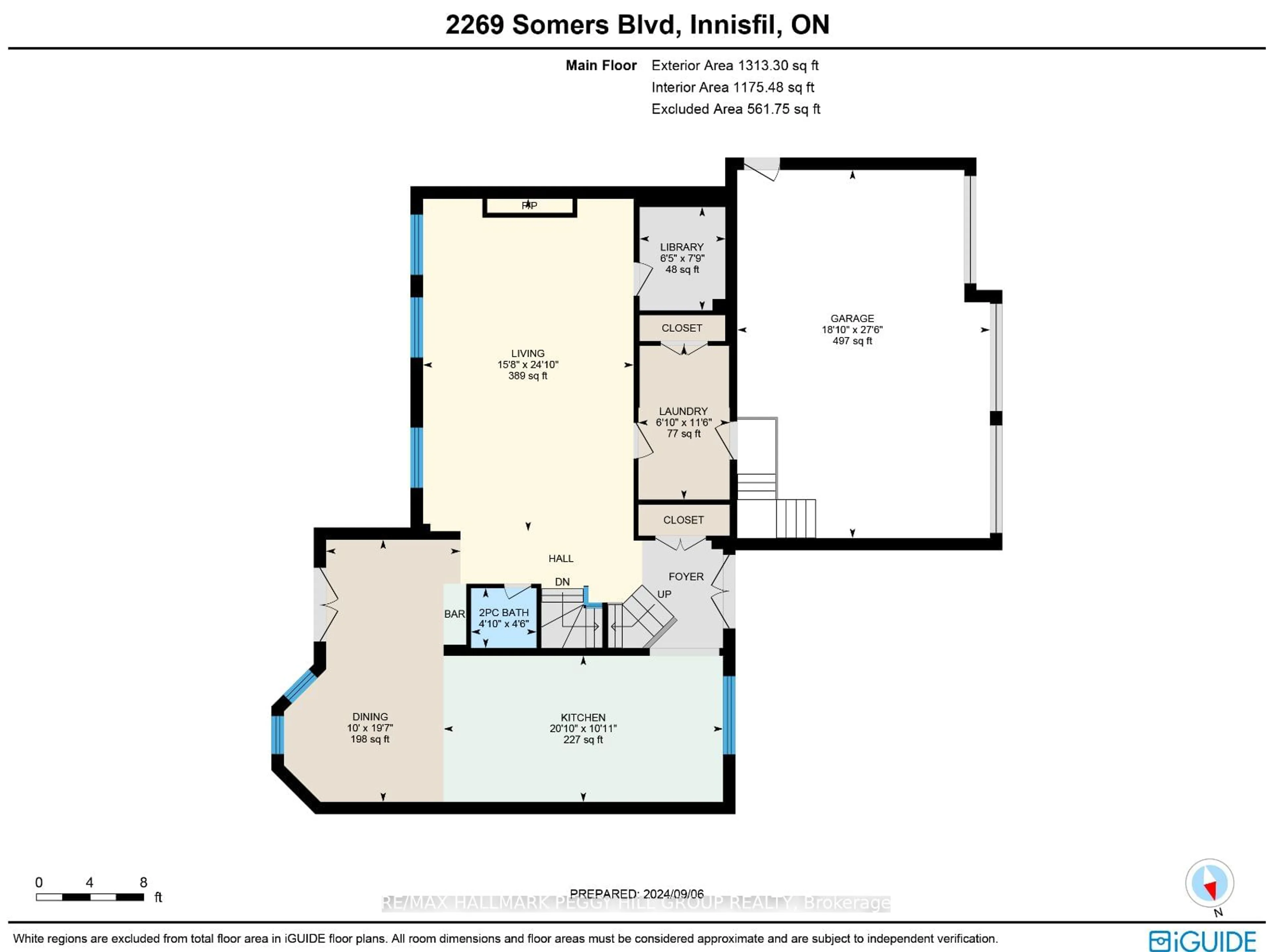 Floor plan for 2269 Somers Blvd, Innisfil Ontario L9S 2E6