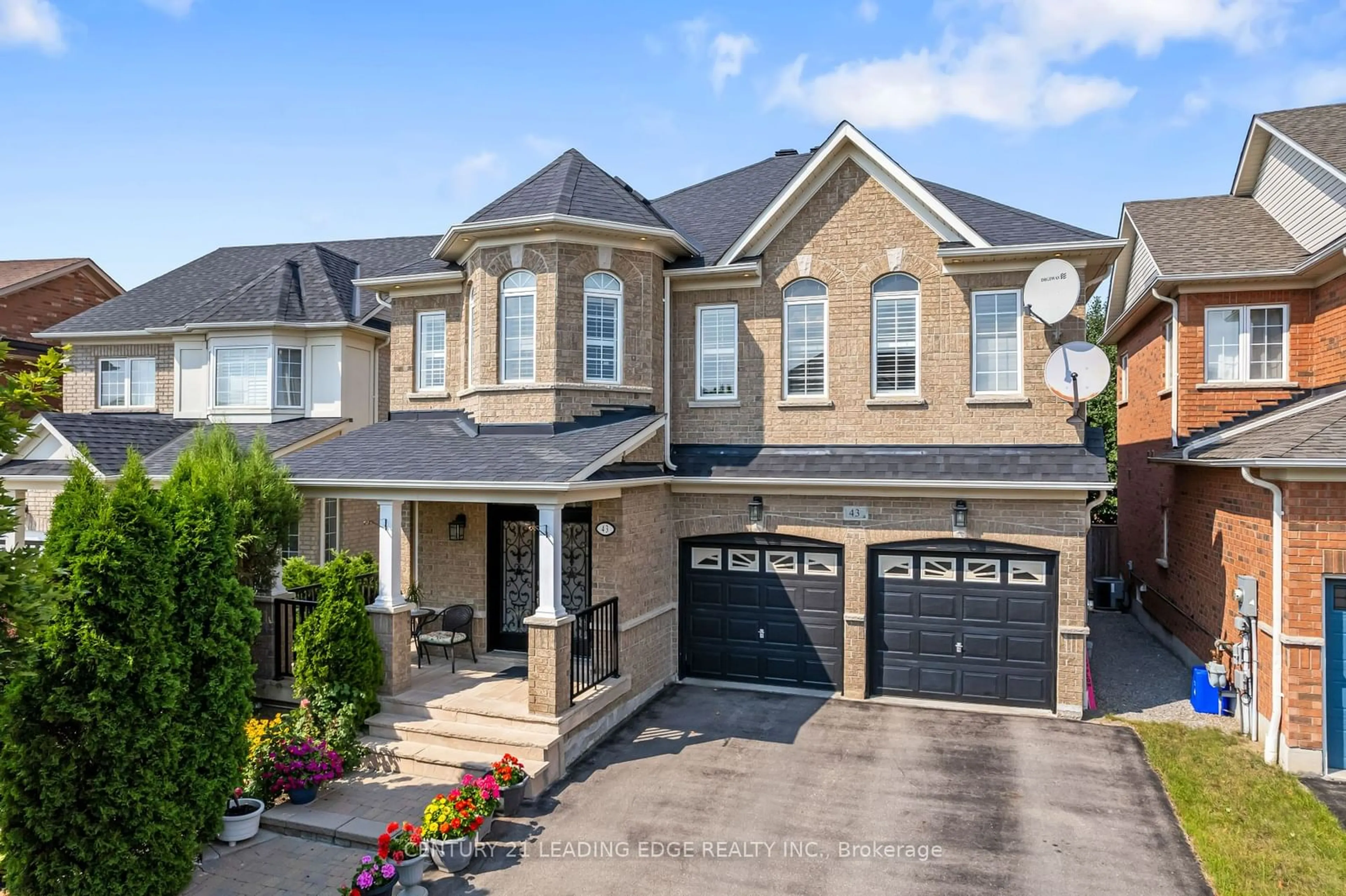 Home with brick exterior material for 43 Amos Lehman Way, Whitchurch-Stouffville Ontario L4A 0L3