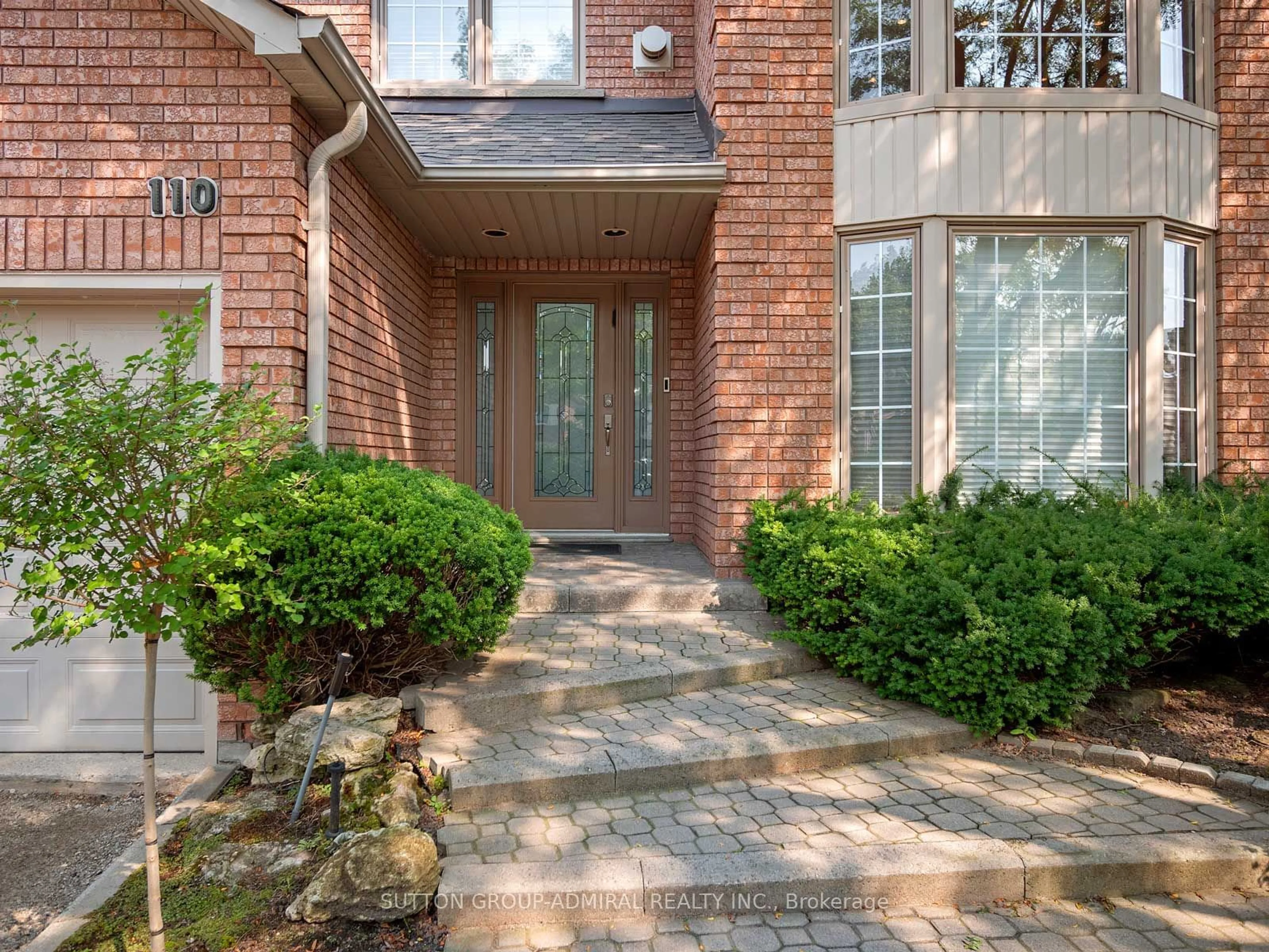 Home with brick exterior material for 110 Summerdale Dr, Markham Ontario L3T 6Y6