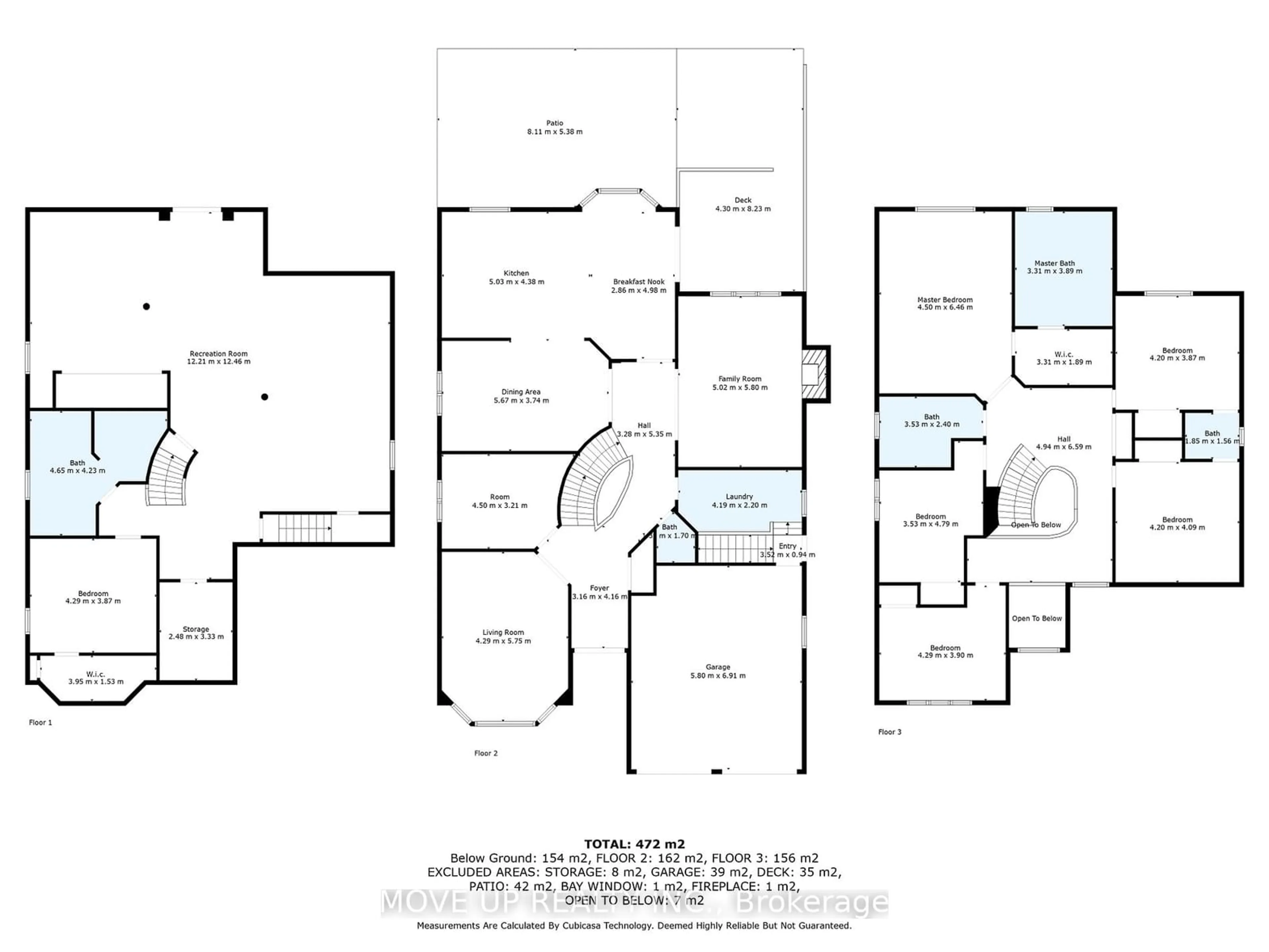 Floor plan for 21 Gaby Crt, Richmond Hill Ontario L4C 8X1