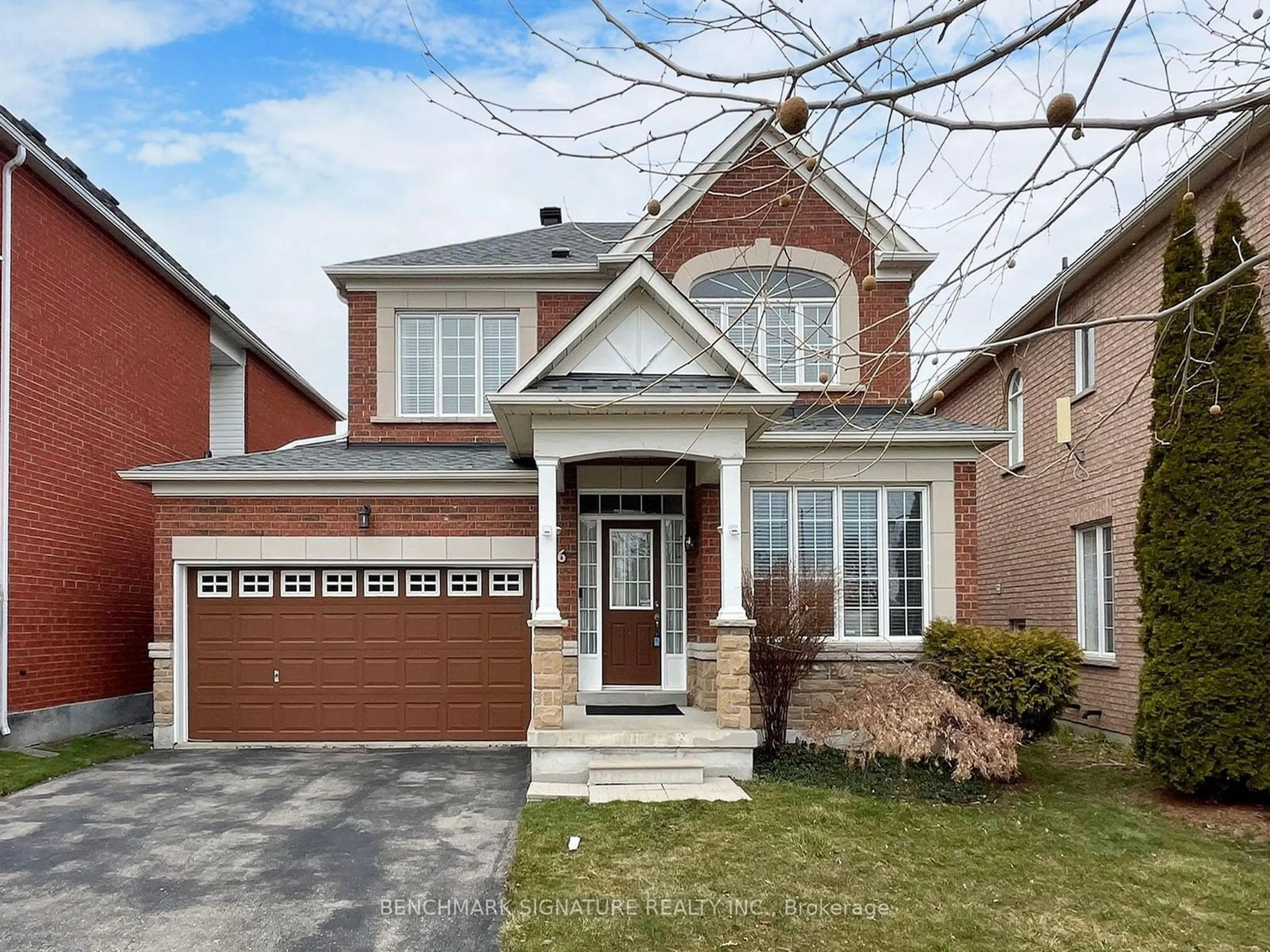 Home with brick exterior material for 26 Linsmary Crt, Markham Ontario L6E 1L2