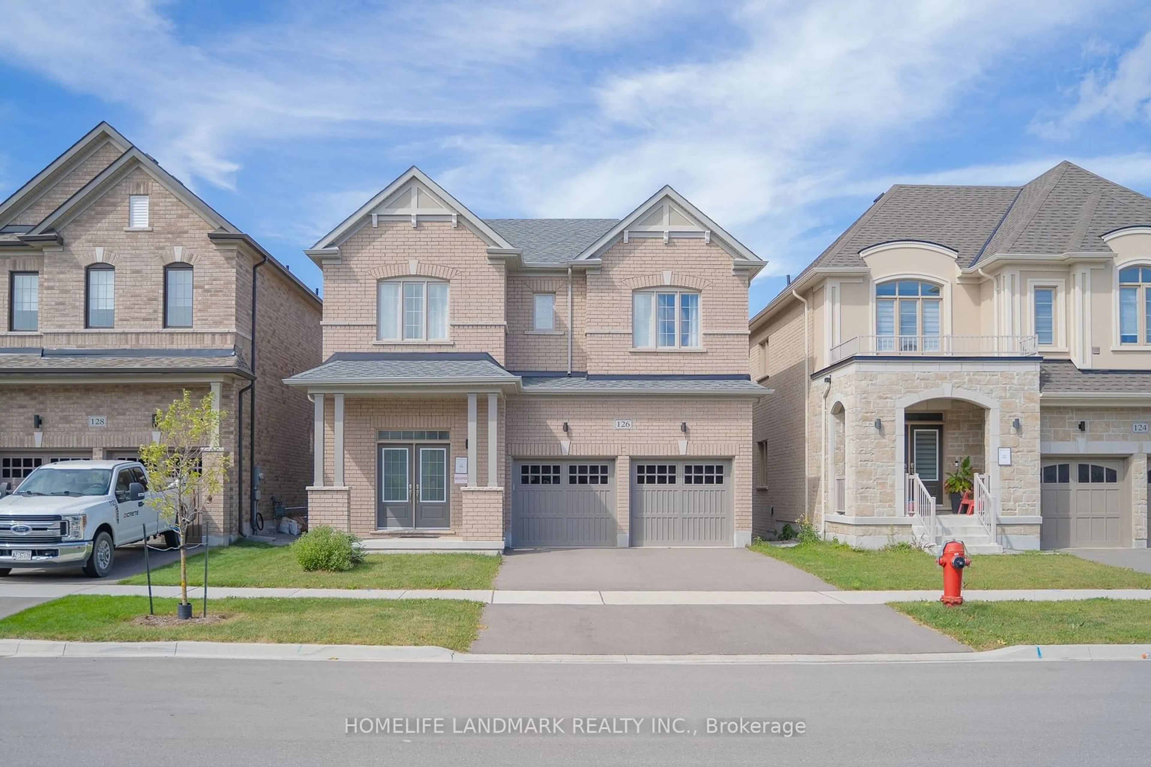 Frontside or backside of a home, the street view for 126 Connell Dr, Georgina Ontario L4P 0K2