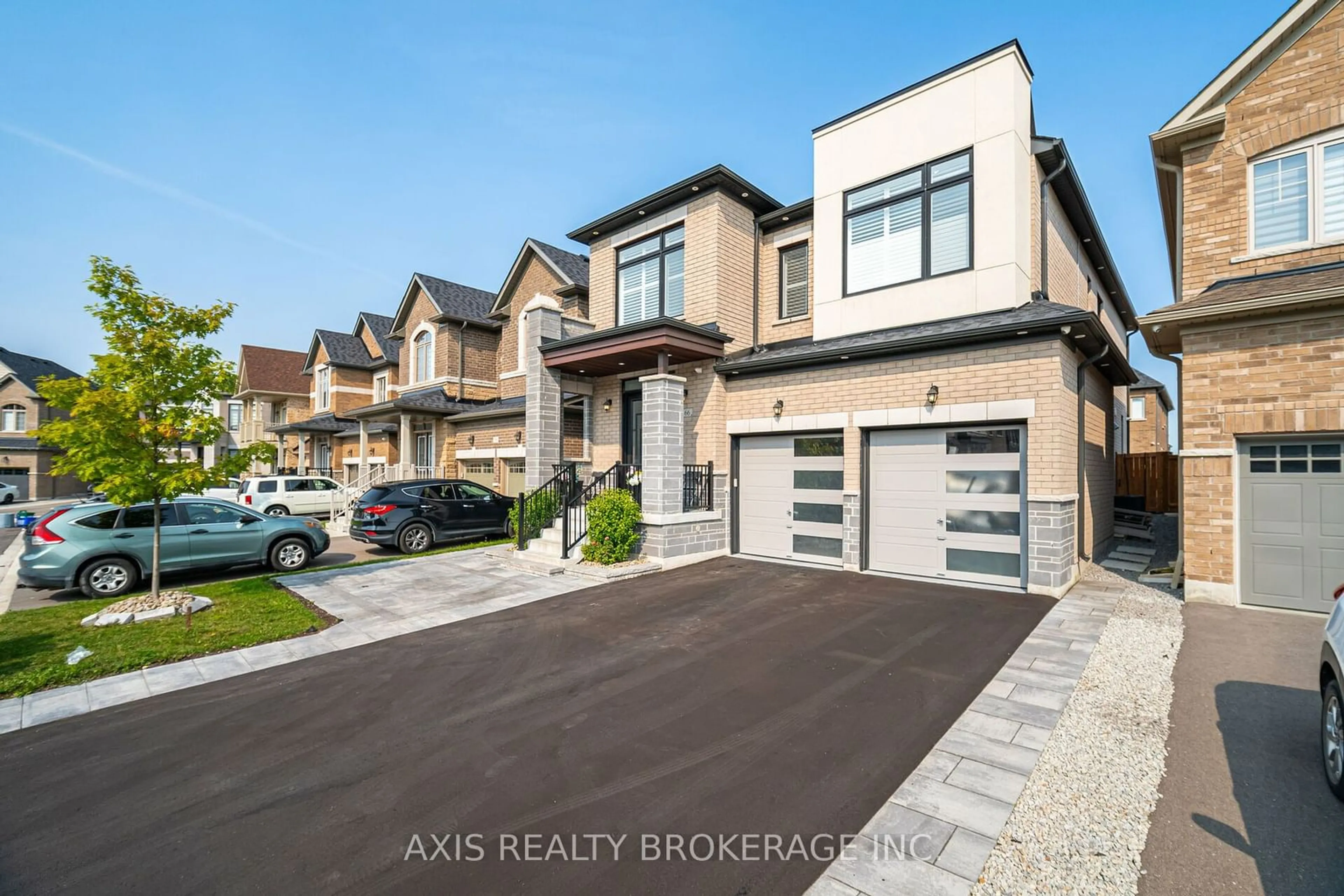 Frontside or backside of a home, the street view for 66 Canard Dr, Vaughan Ontario L4H 5C4