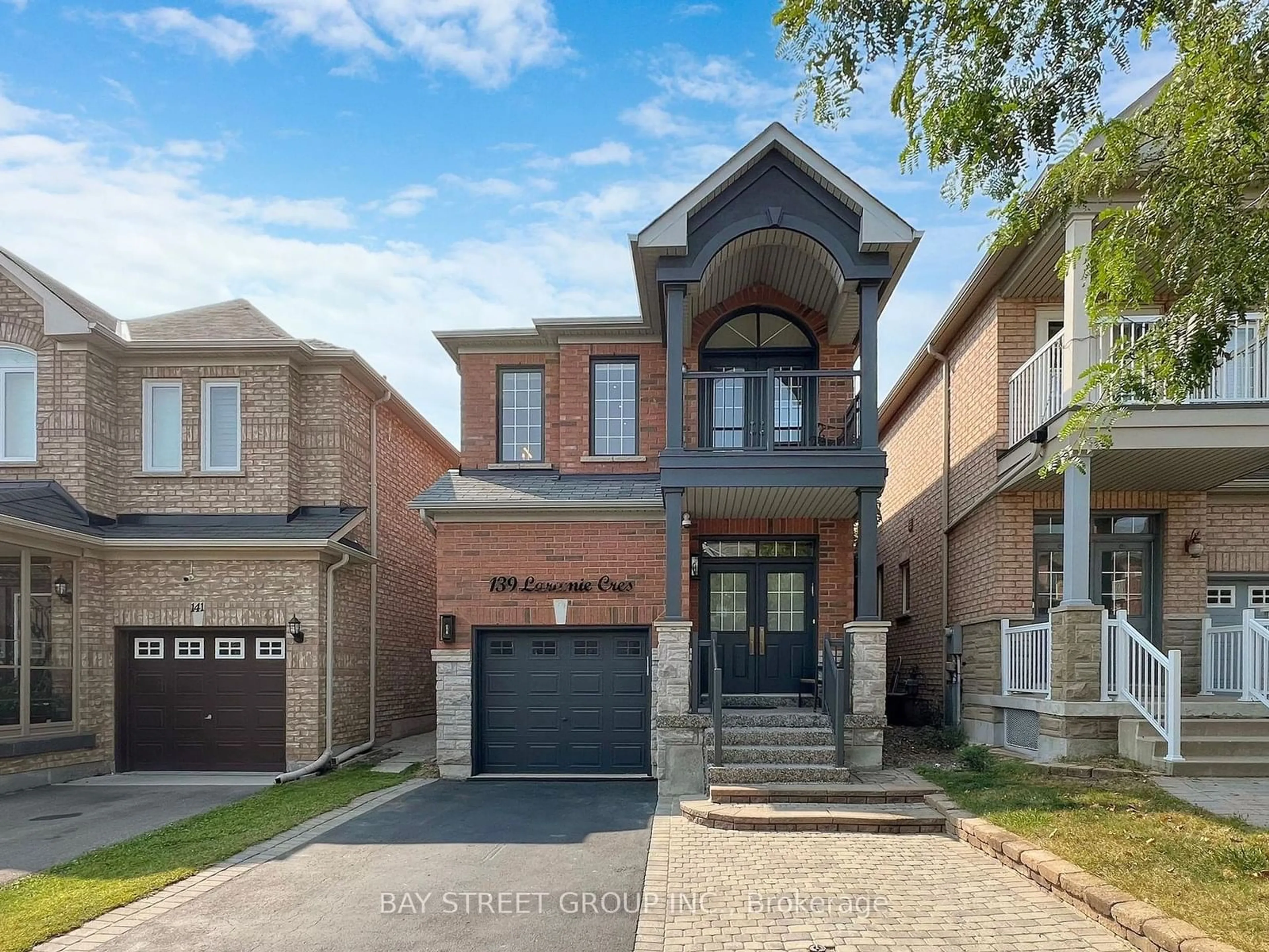 Home with brick exterior material for 139 Laramie Cres, Vaughan Ontario L6A 0R1