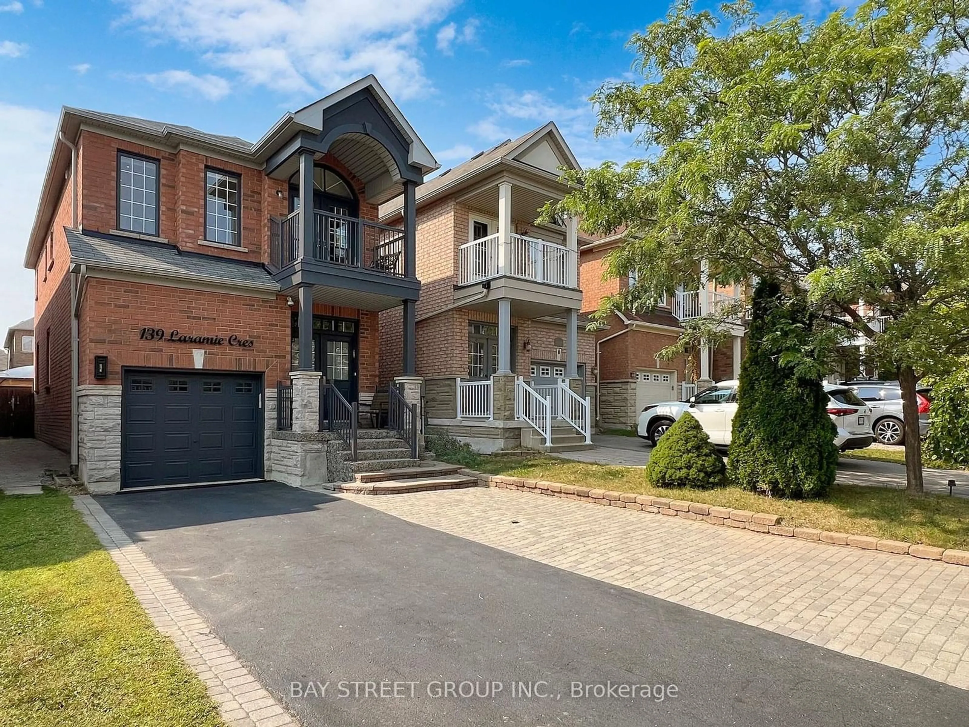 Home with brick exterior material for 139 Laramie Cres, Vaughan Ontario L6A 0R1