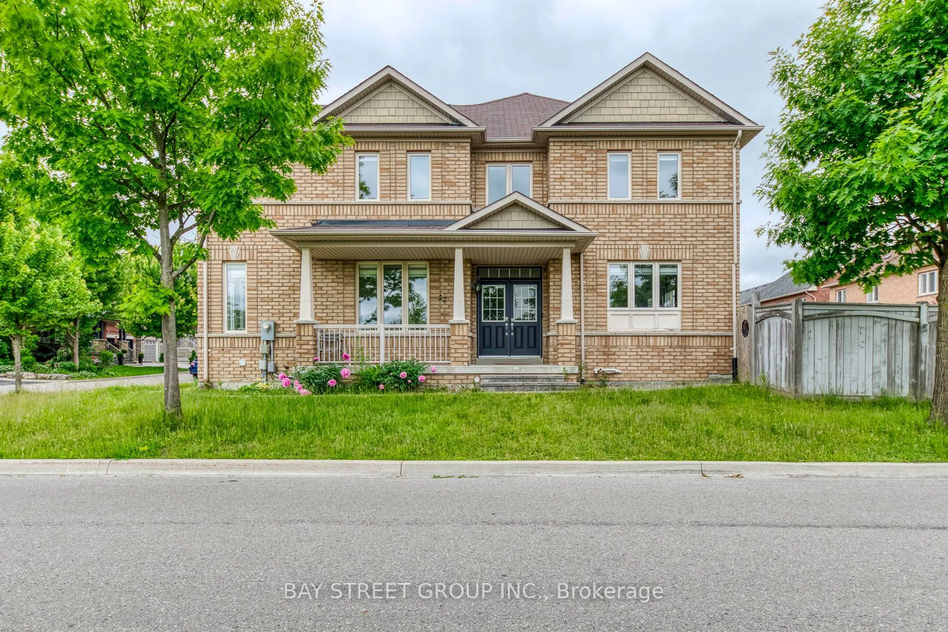 Home with brick exterior material for 22 Dairy Ave, Richmond Hill Ontario L4E 4X4