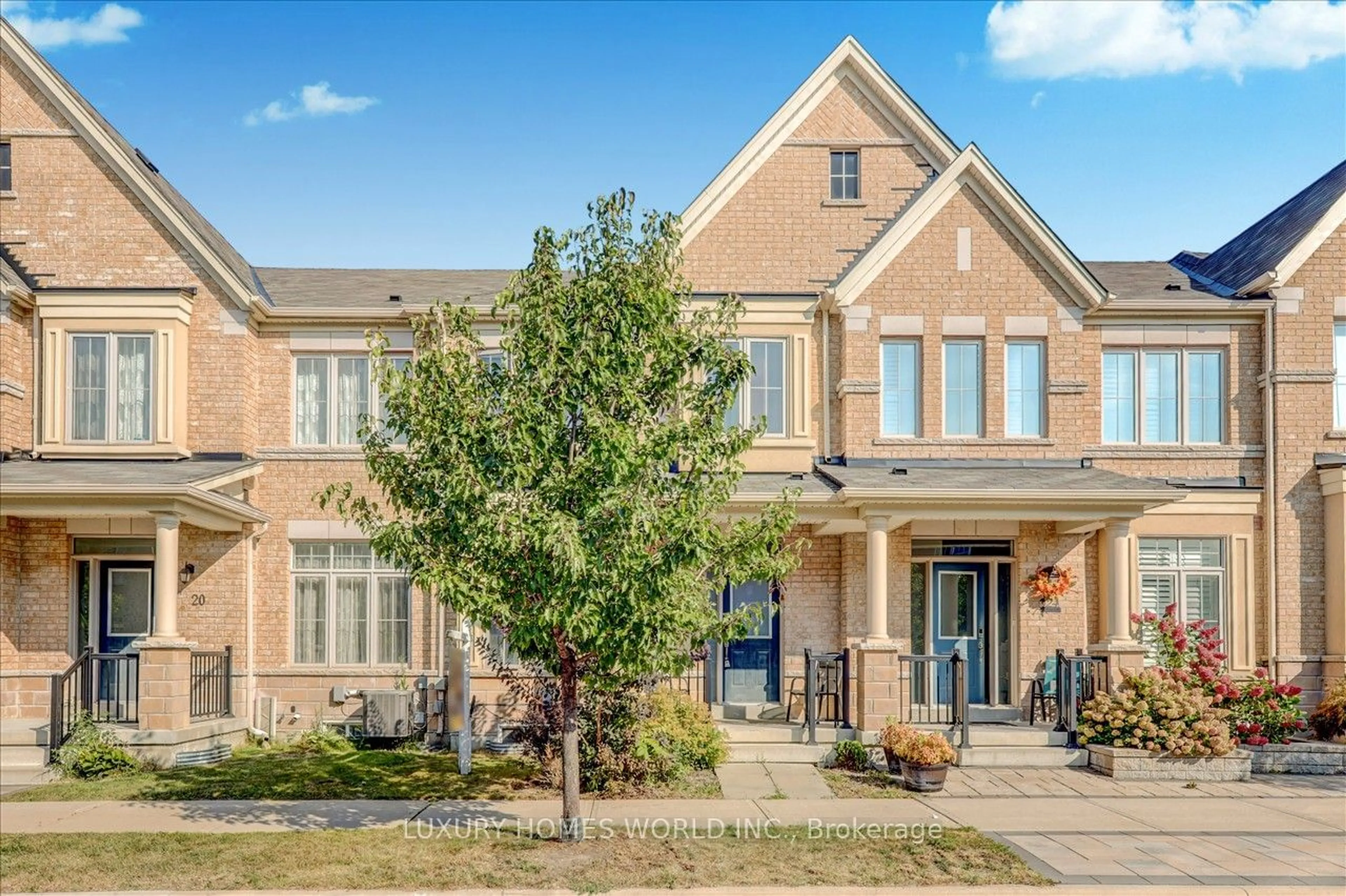 Home with brick exterior material for 22 Tilbury Gate, Markham Ontario L6B 1J1