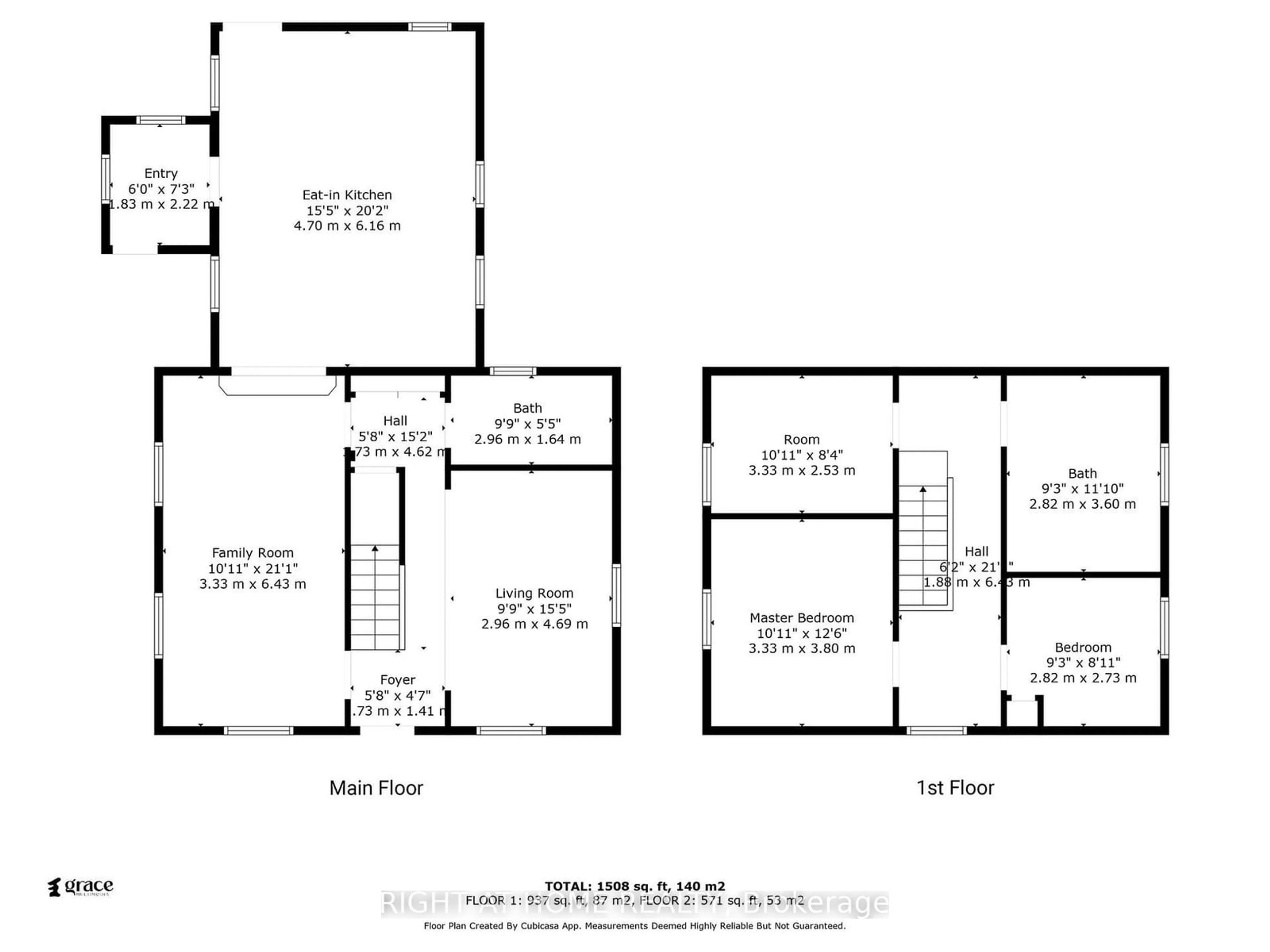 Floor plan for 378 Main St, Brock Ontario L0K 1A0