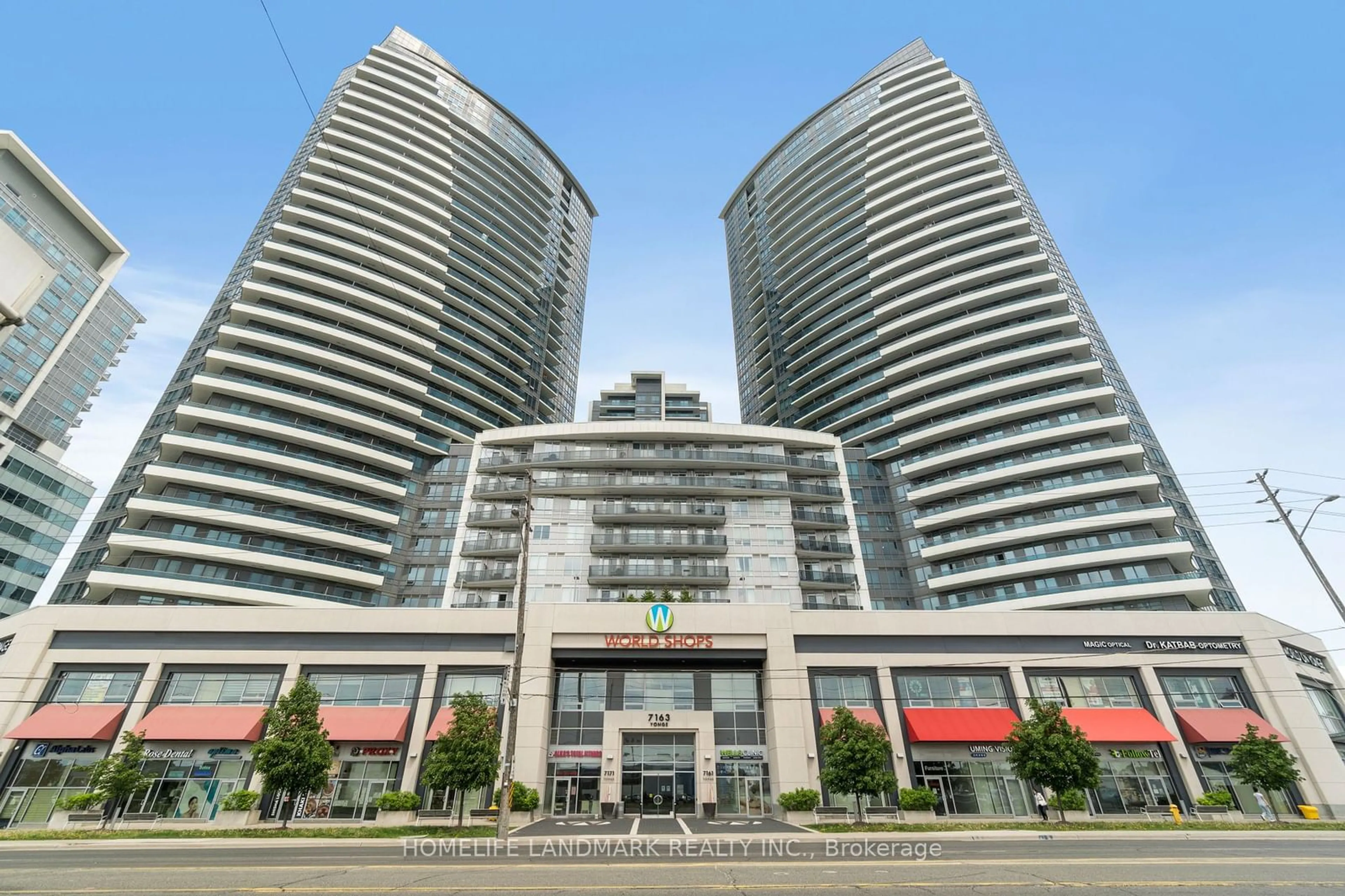 A pic from exterior of the house or condo for 7171 Yonge St #1215, Markham Ontario L3T 0C5