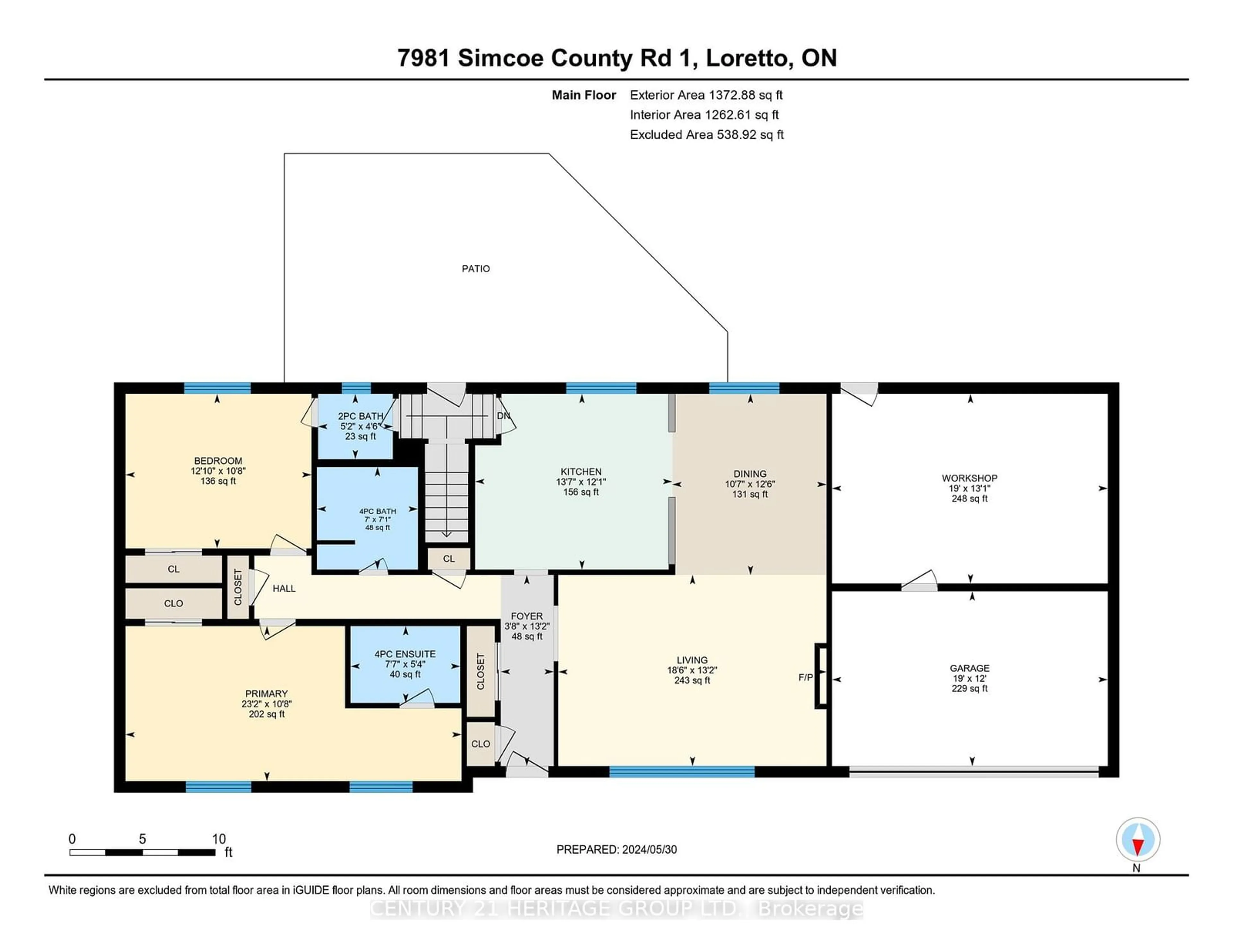 Floor plan for 7987 County Rd 1, Adjala-Tosorontio Ontario L0G 1L0