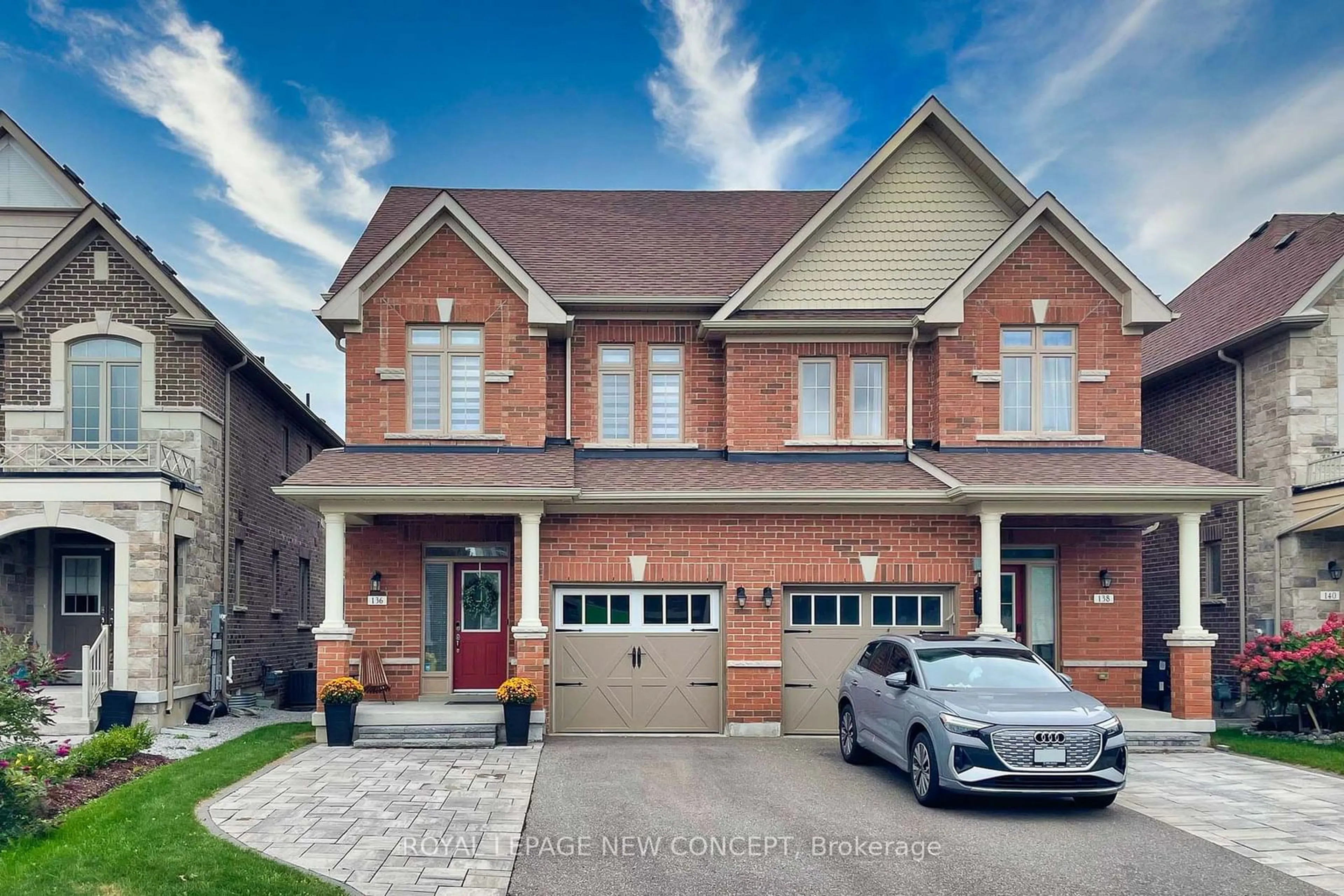 Home with brick exterior material for 136 Countryman Rd, East Gwillimbury Ontario L9N 0N8