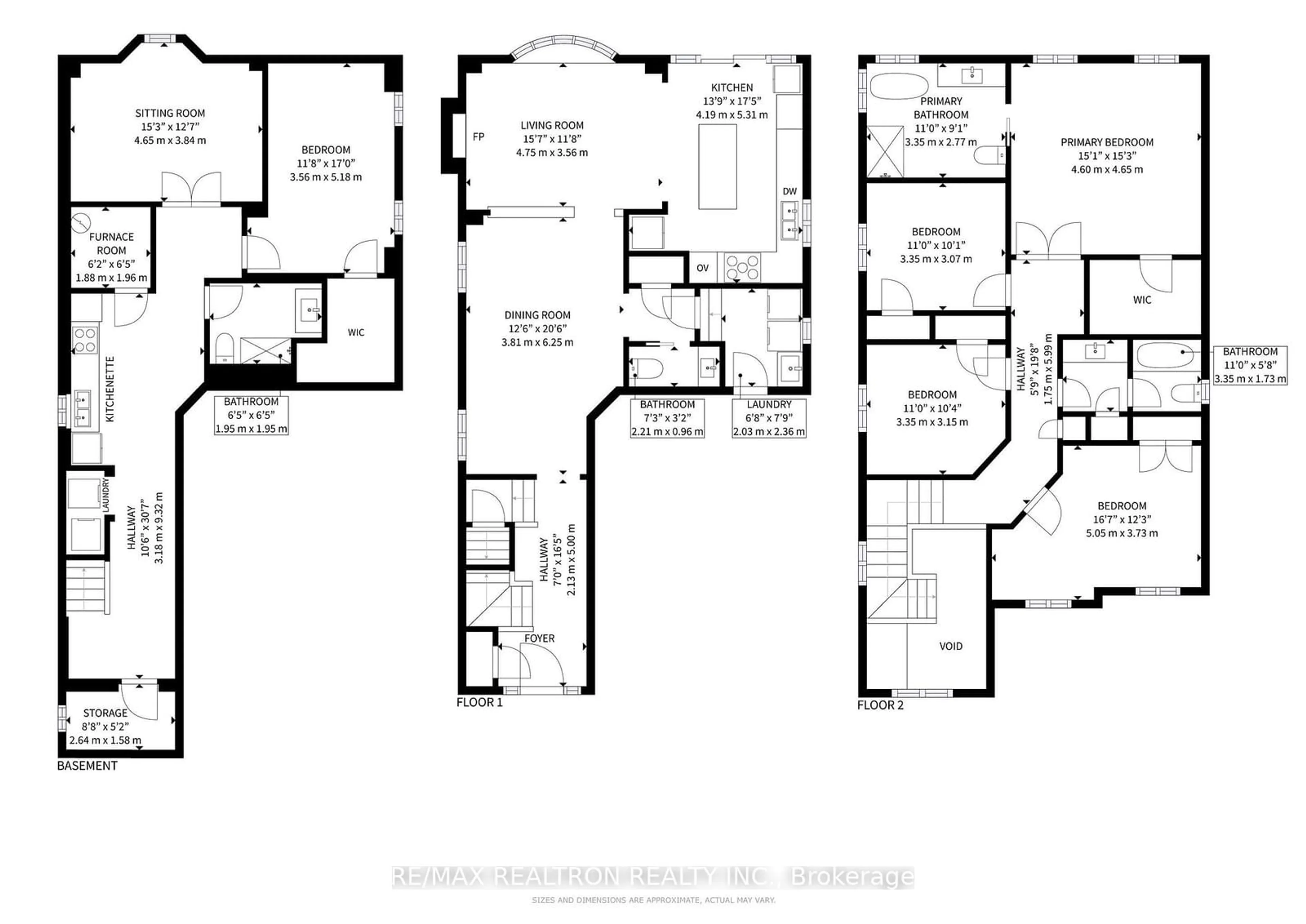 Floor plan for 15 Juglans Cres, Whitchurch-Stouffville Ontario L4A 1S5