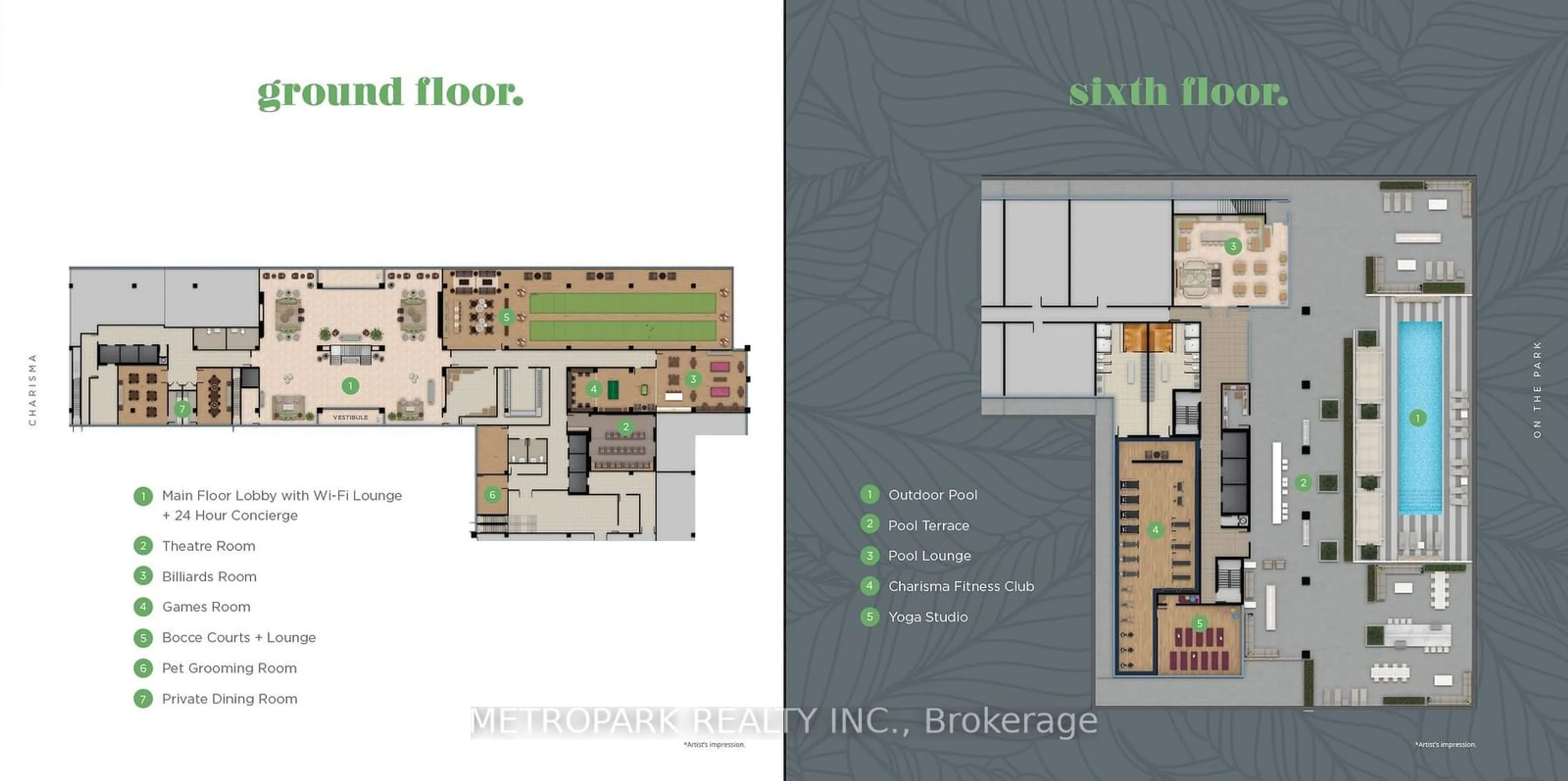 Floor plan for 8960 Jane St #2308, Vaughan Ontario L4K 2M9