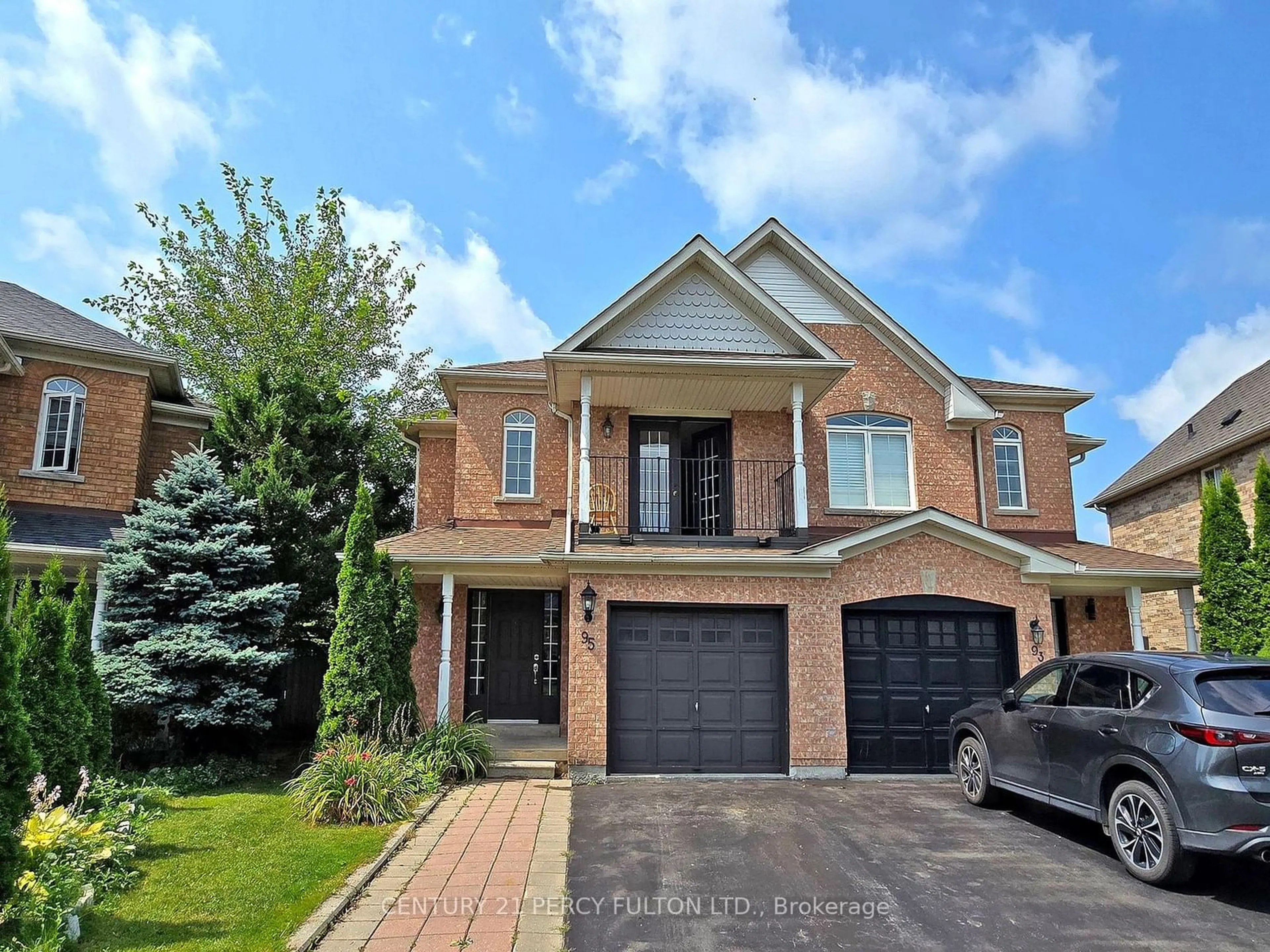 Home with brick exterior material for 95 Long Point Dr, Richmond Hill Ontario L4E 3Z7