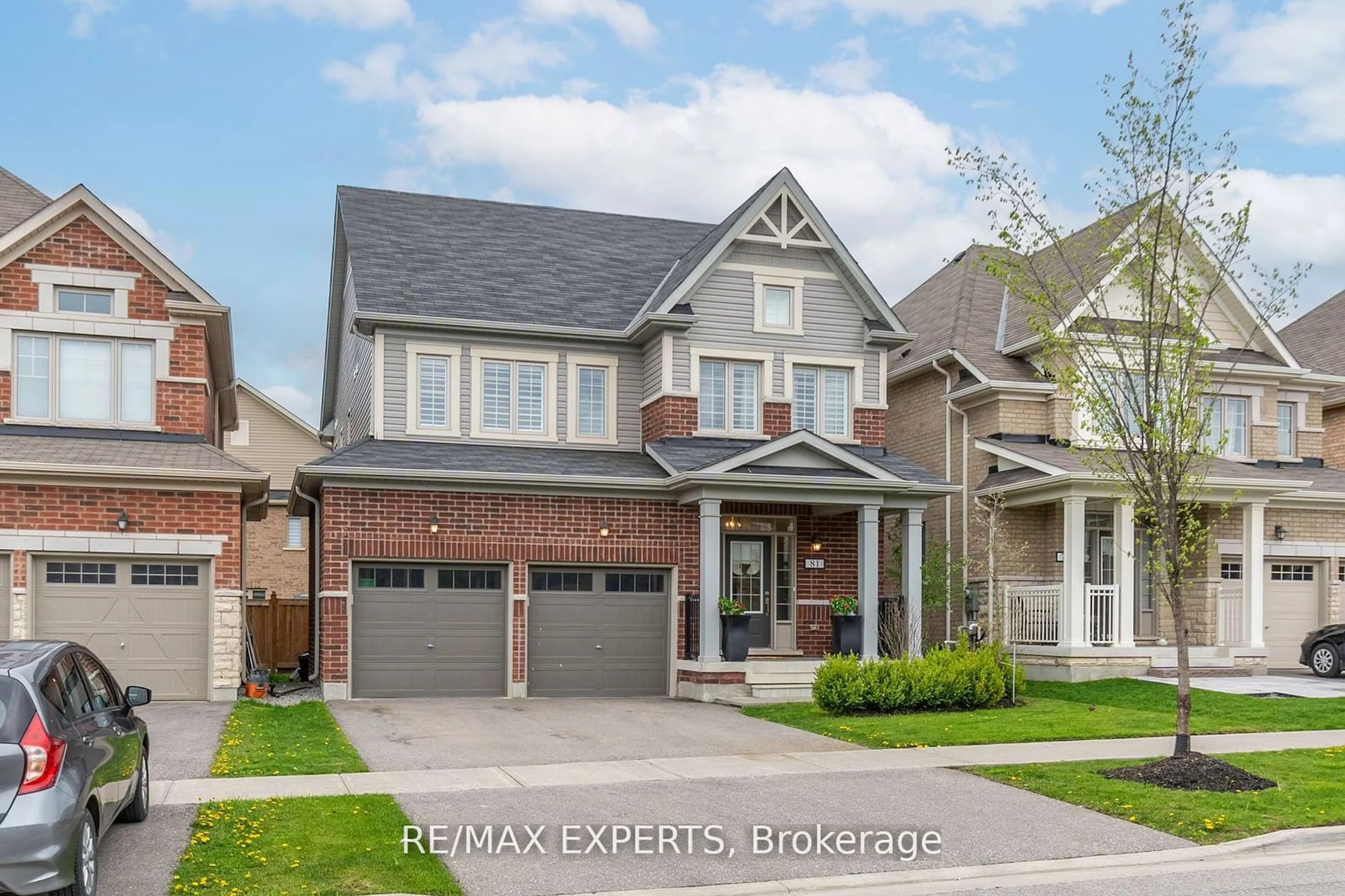 Frontside or backside of a home, the street view for 81 Pridham Pl, New Tecumseth Ontario L0G 1W0