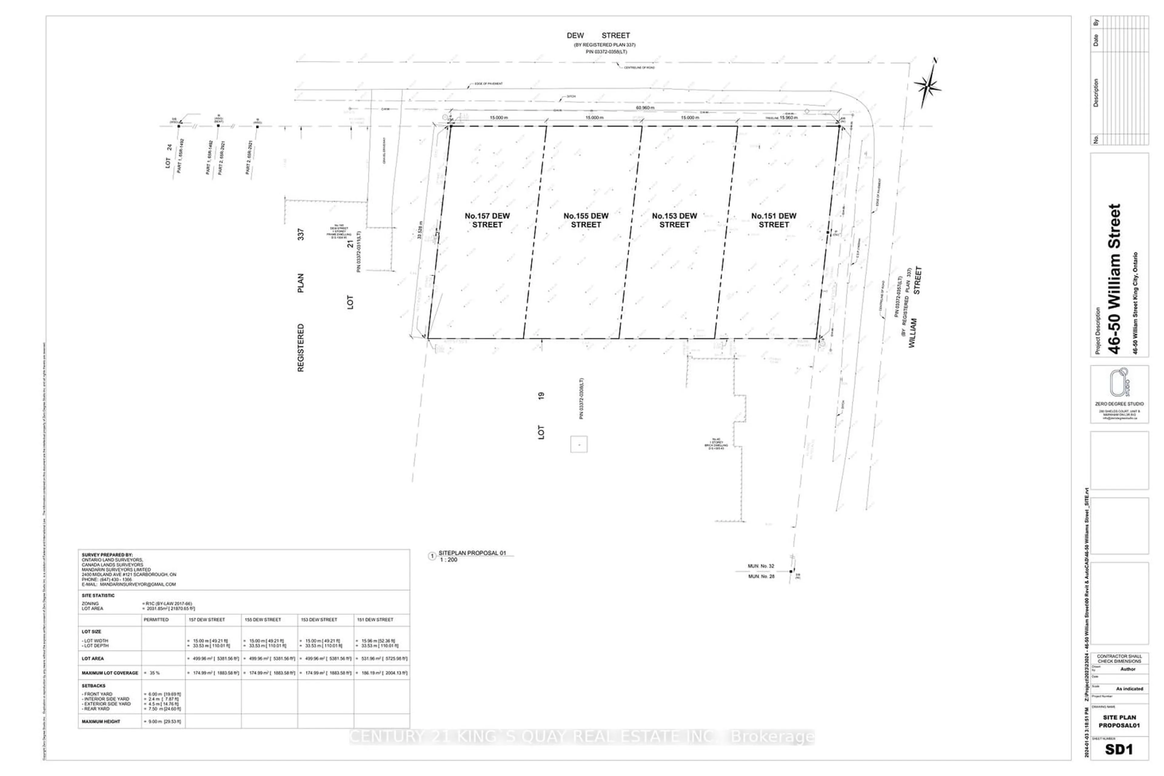 Floor plan for 46 William St, King Ontario L7B 1L1