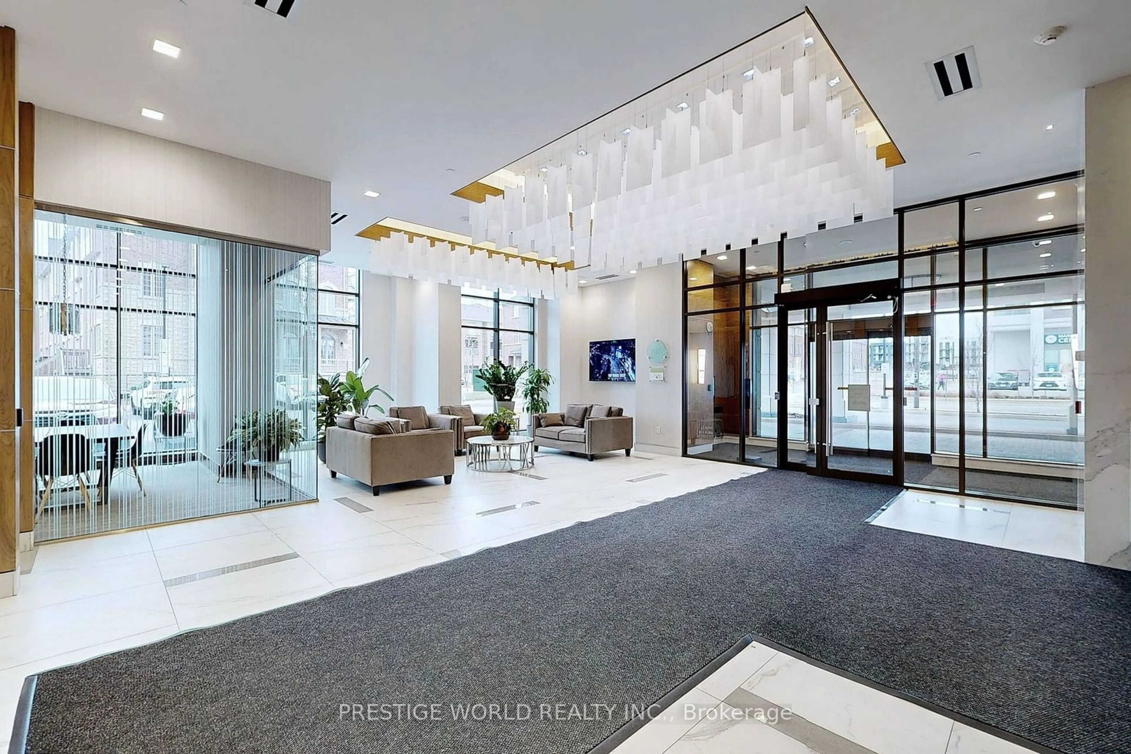 Indoor lobby, ceramic floors for 9506 Markham Rd #223, Markham Ontario L6E 0S5