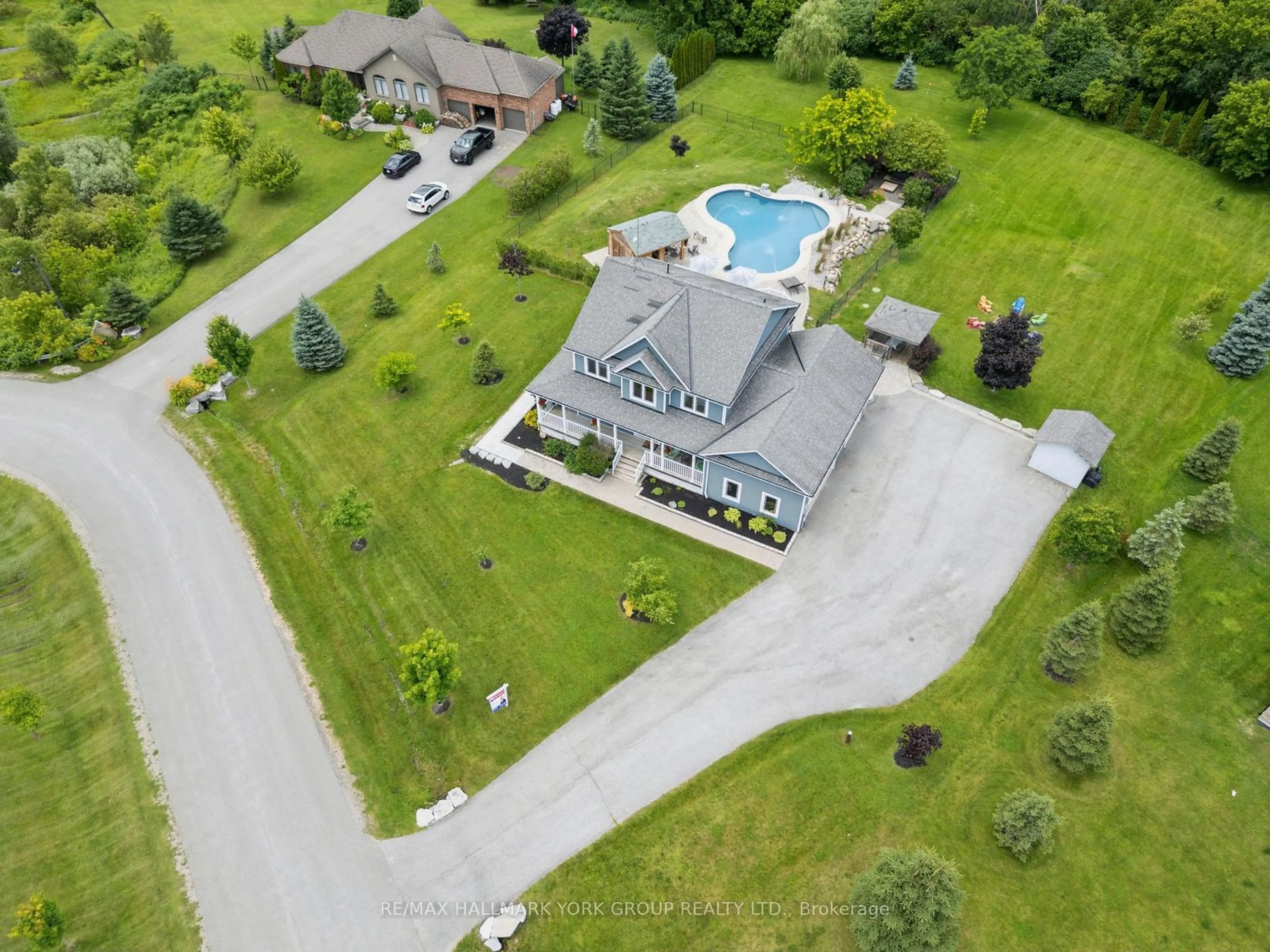 Frontside or backside of a home, cottage for 27 Bagshaw Cres, Uxbridge Ontario L9P 0A9