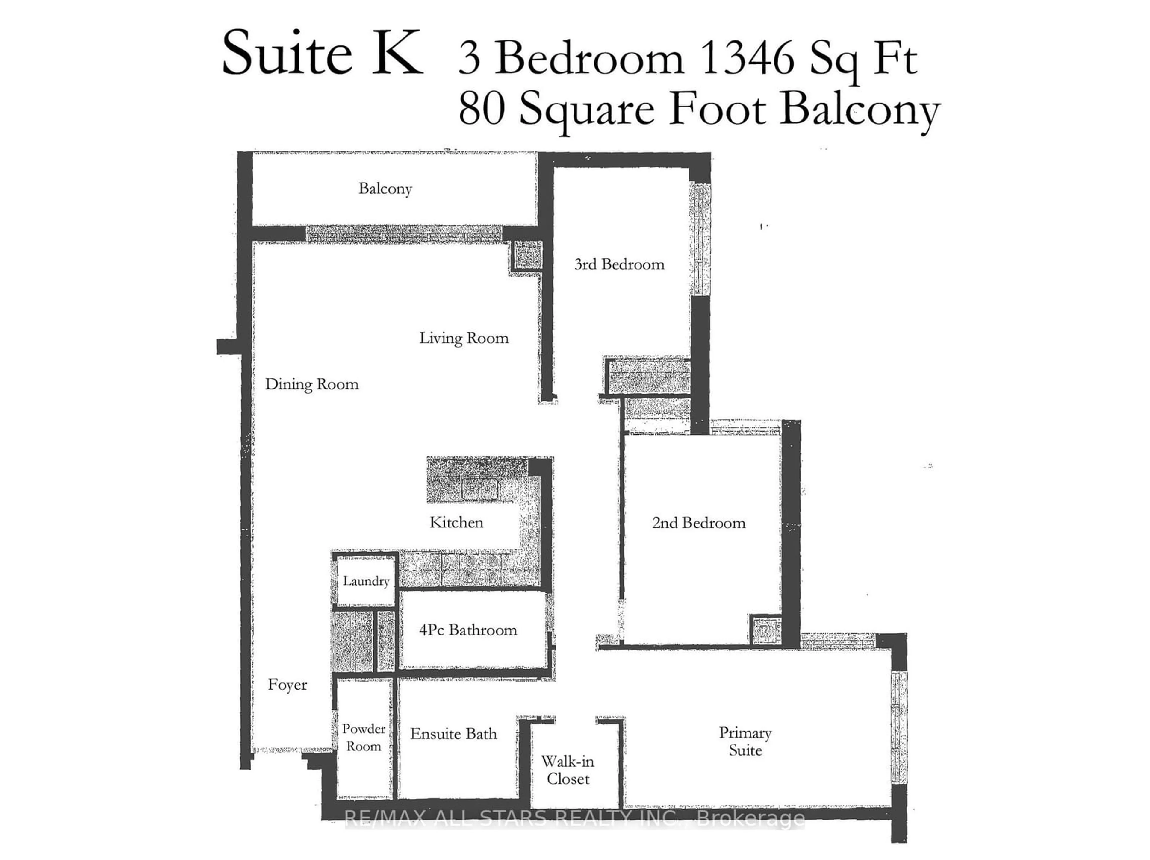 Floor plan for 11121 Yonge St #213, Richmond Hill Ontario L4C 0S7