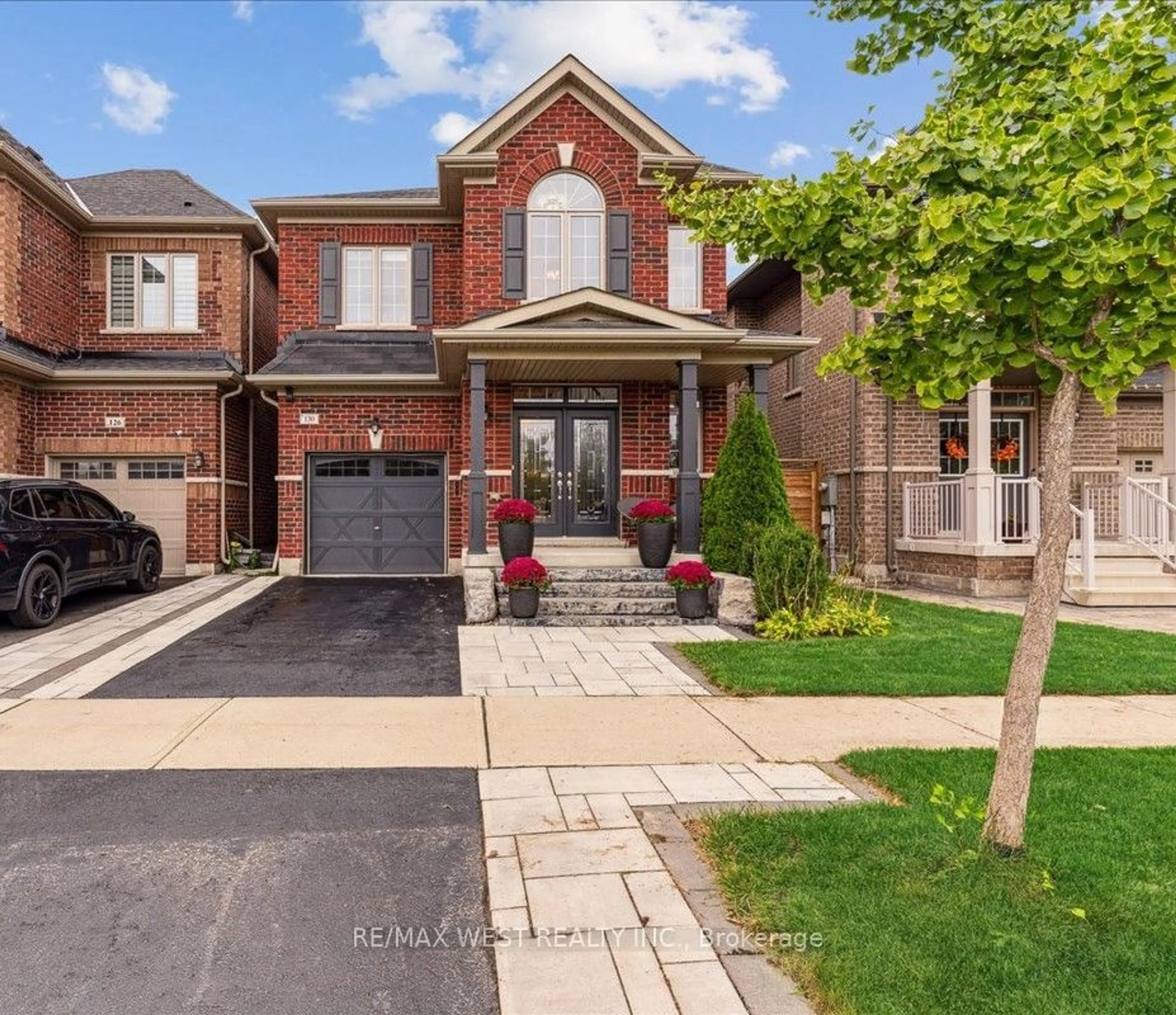 Home with brick exterior material for 130 Mactier Dr, Vaughan Ontario L4H 4L3