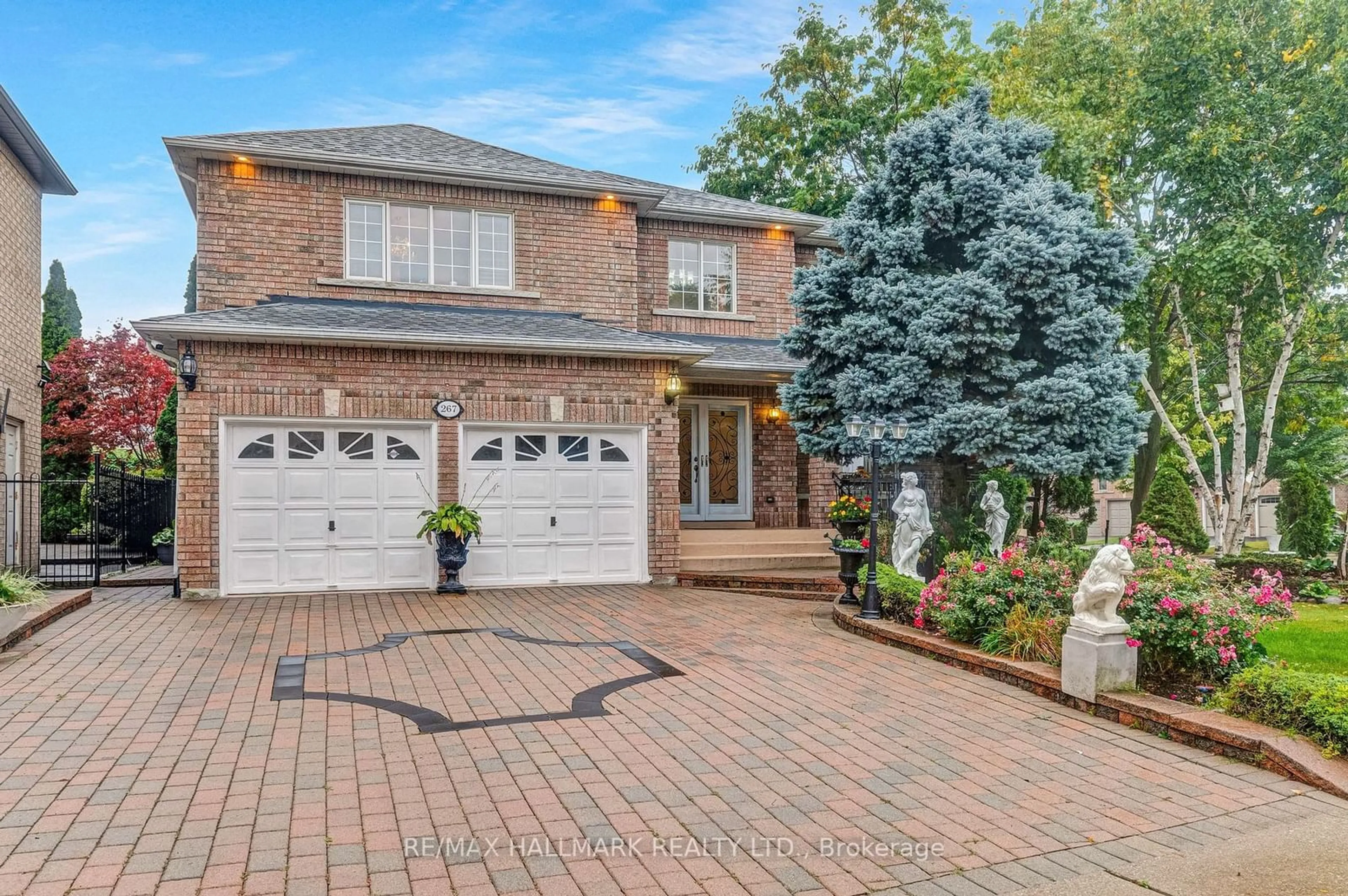 Home with brick exterior material for 267 Avdell Ave, Vaughan Ontario L4H 1H6