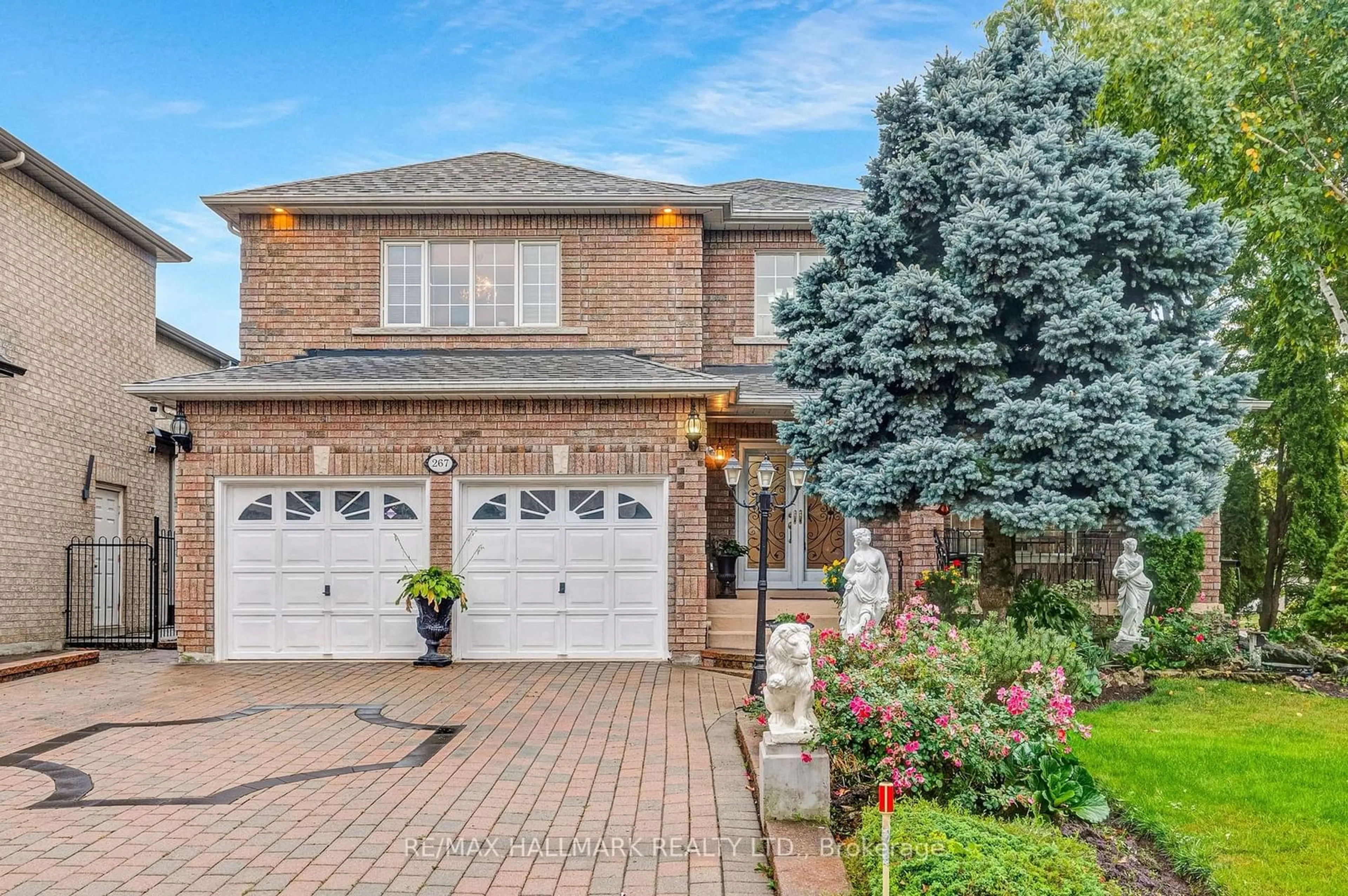 Home with brick exterior material for 267 Avdell Ave, Vaughan Ontario L4H 1H6