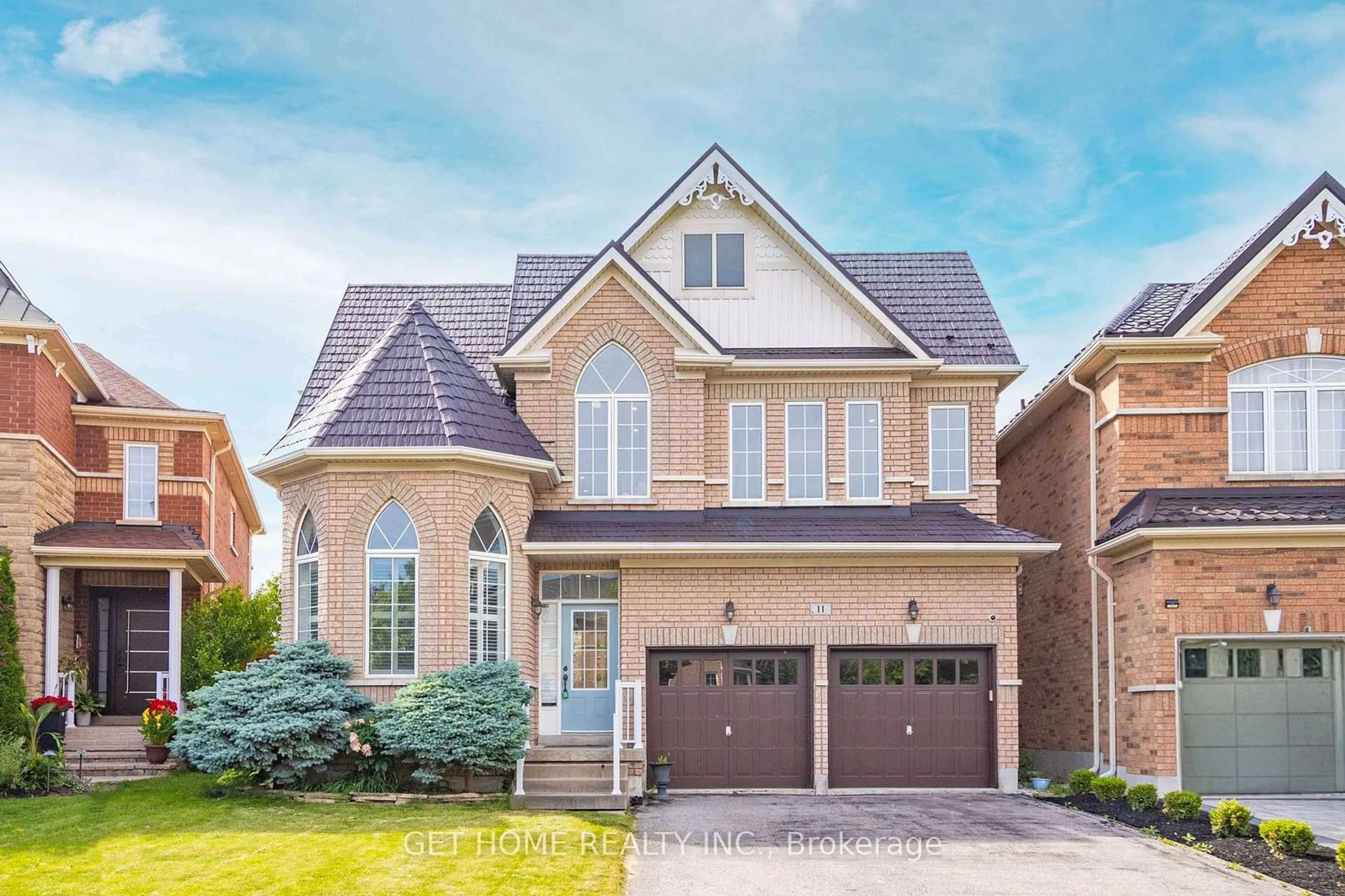 Home with brick exterior material for 11 Everton Crt, Markham Ontario L6B 0L3