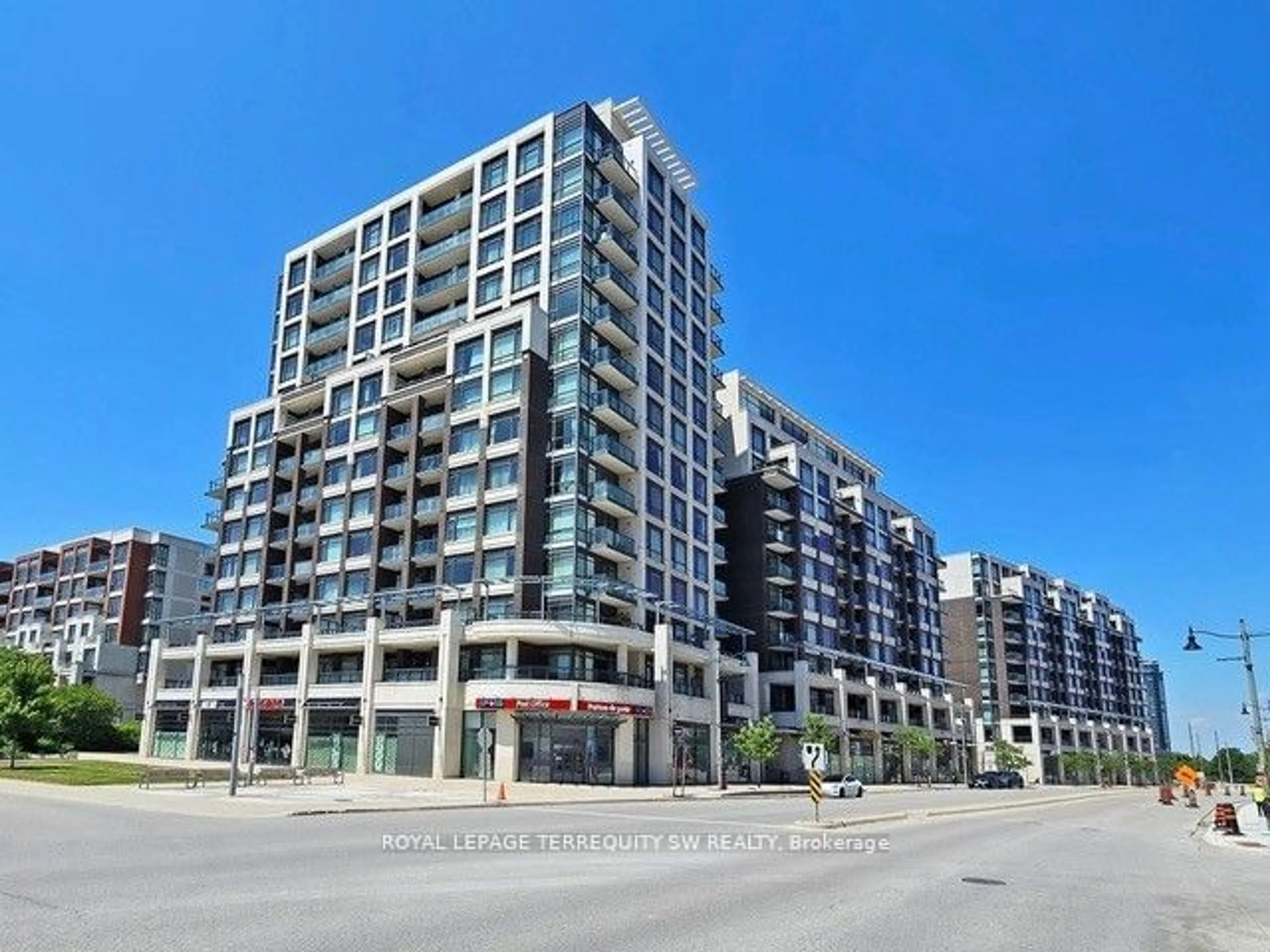 A pic from exterior of the house or condo, the street view for 8110 Birchmount Rd #720, Markham Ontario L6G 0E3