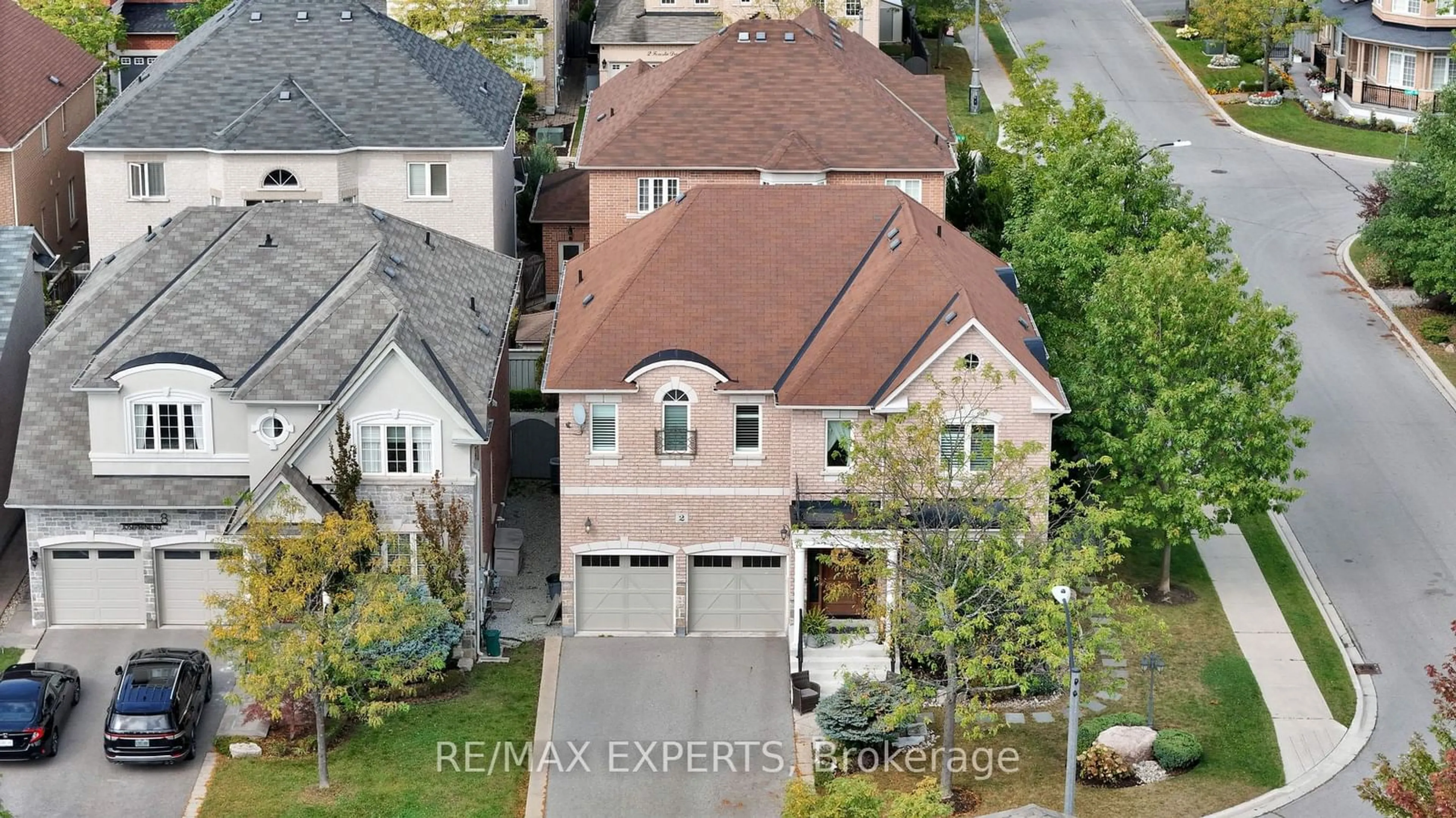 Frontside or backside of a home, the street view for 2 Josephine Rd, Vaughan Ontario L4H 0M4