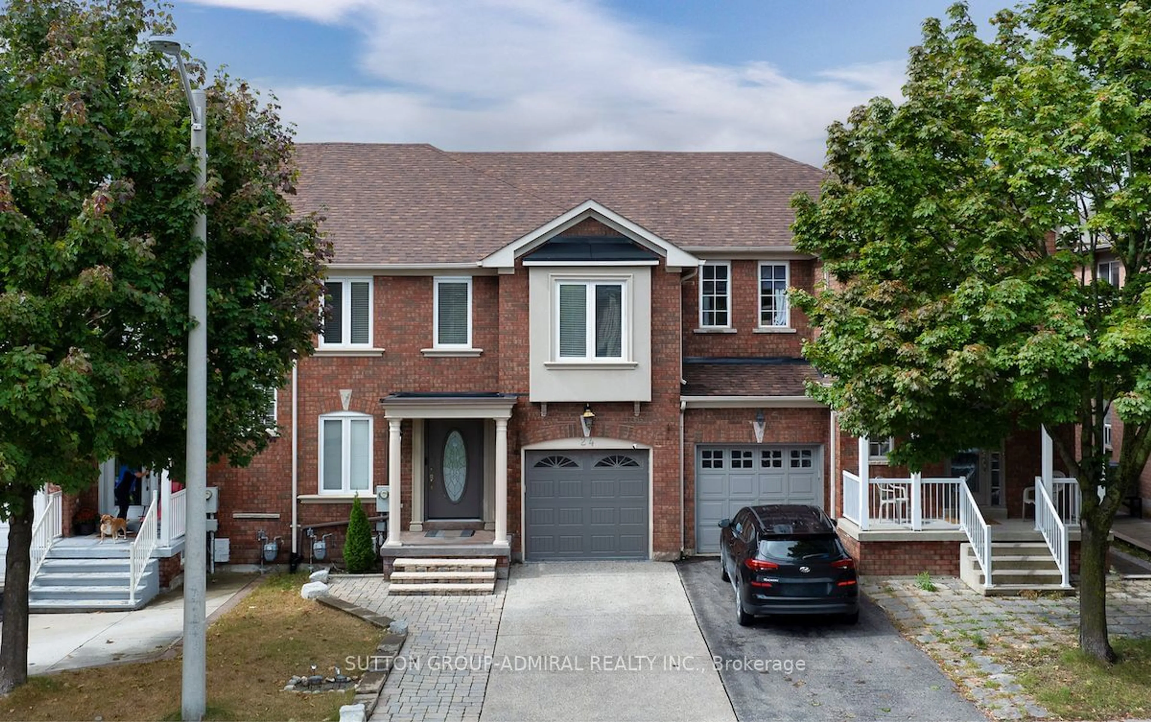 Home with brick exterior material for 24 Lucerne Dr, Vaughan Ontario L4H 2Y2