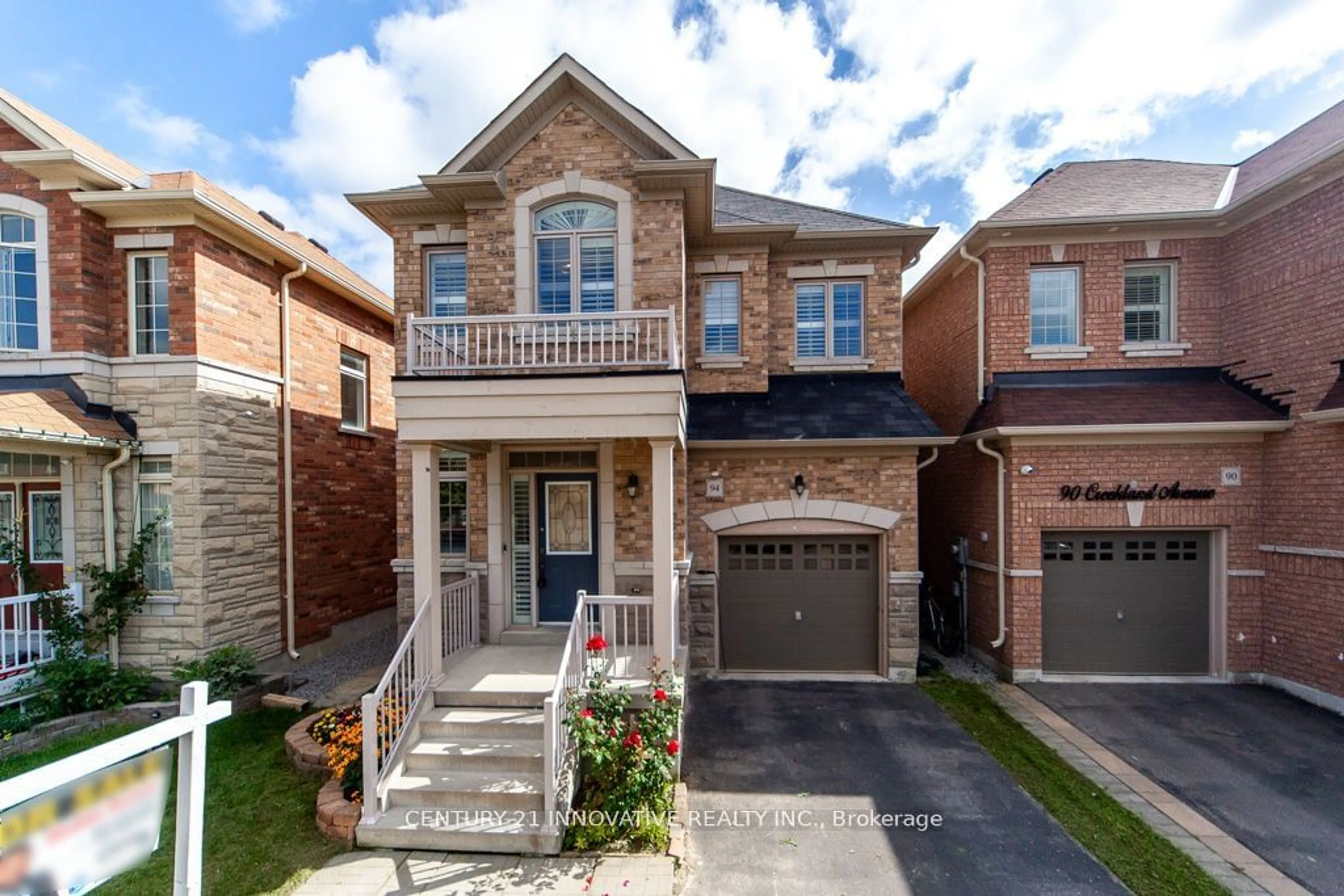 Home with brick exterior material for 94 Creekland Ave, Whitchurch-Stouffville Ontario L4A 0B2