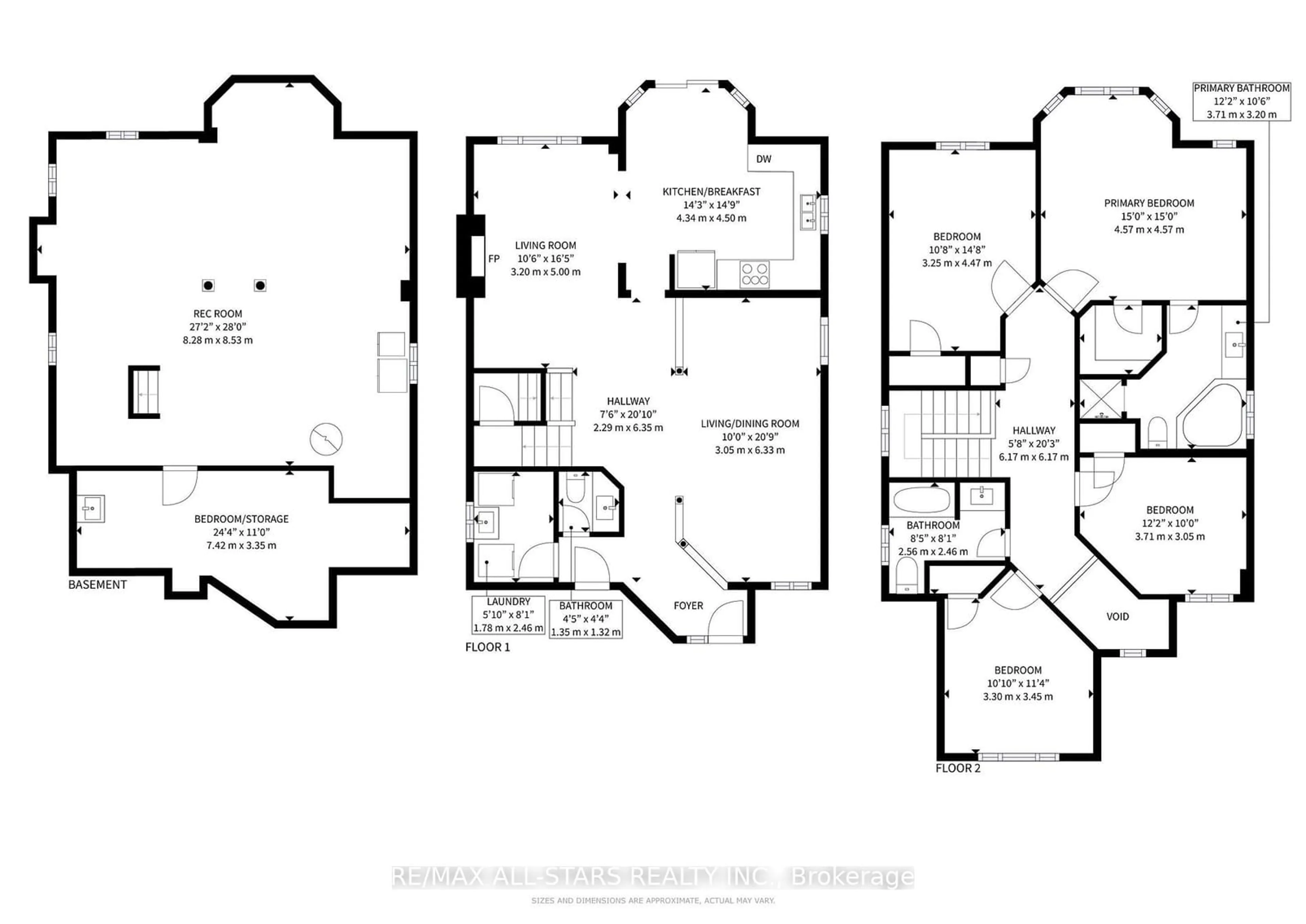 Floor plan for 9 Dunnville Rd, Georgina Ontario L4P 3Y7