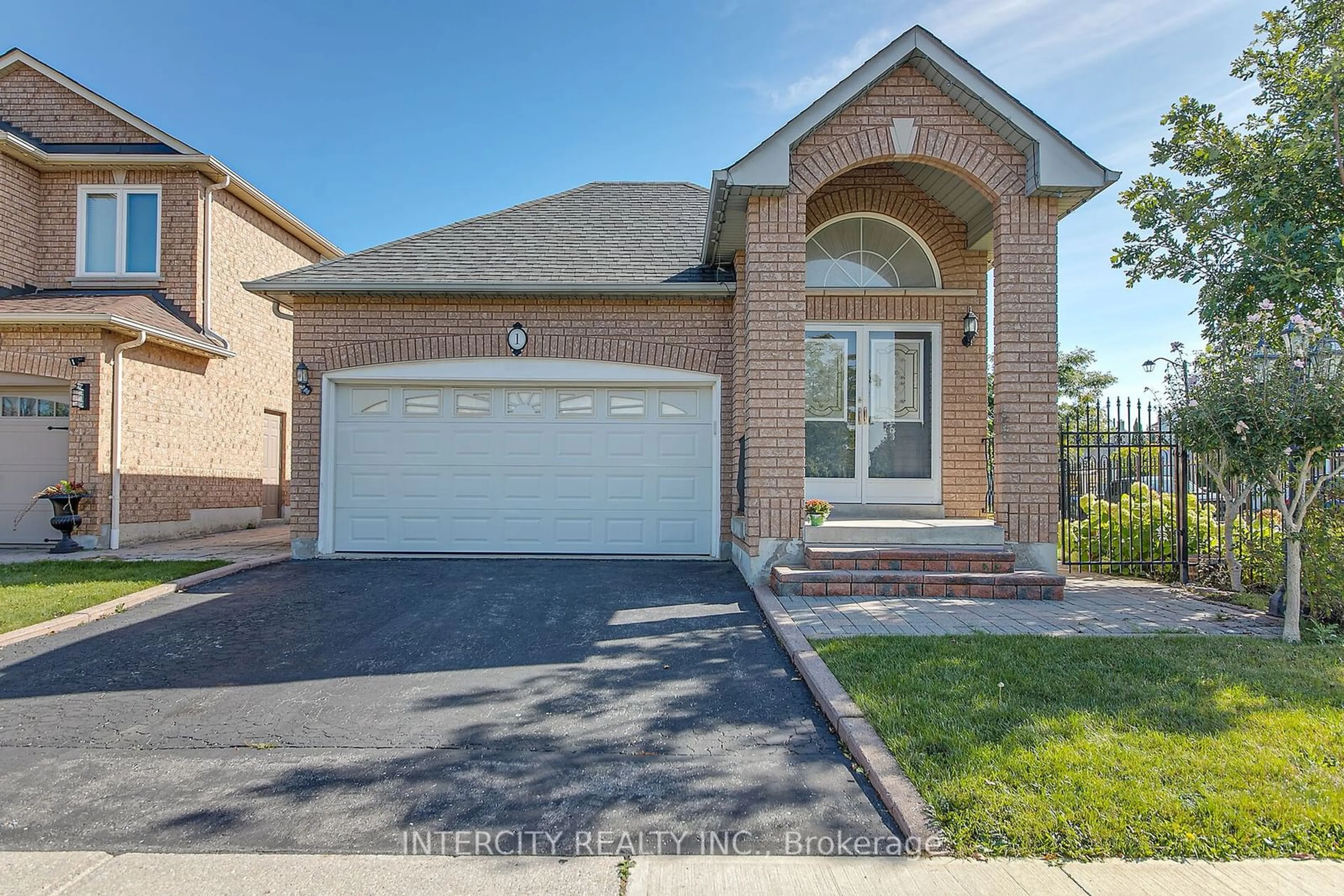 Home with brick exterior material for 1 David Todd Ave, Vaughan Ontario L4H 1P2