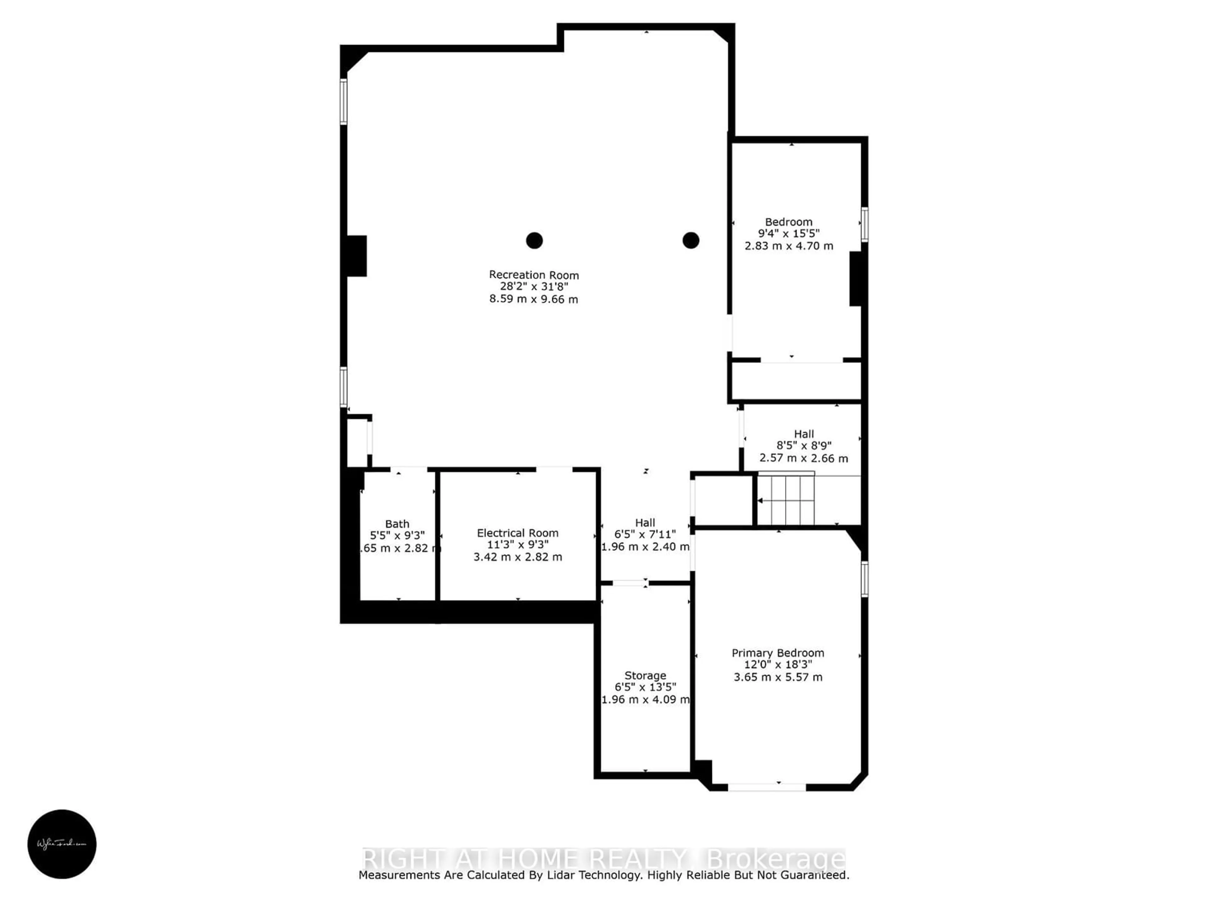 Floor plan for 15 Nadmarc Crt, Essa Ontario L3W 0E7