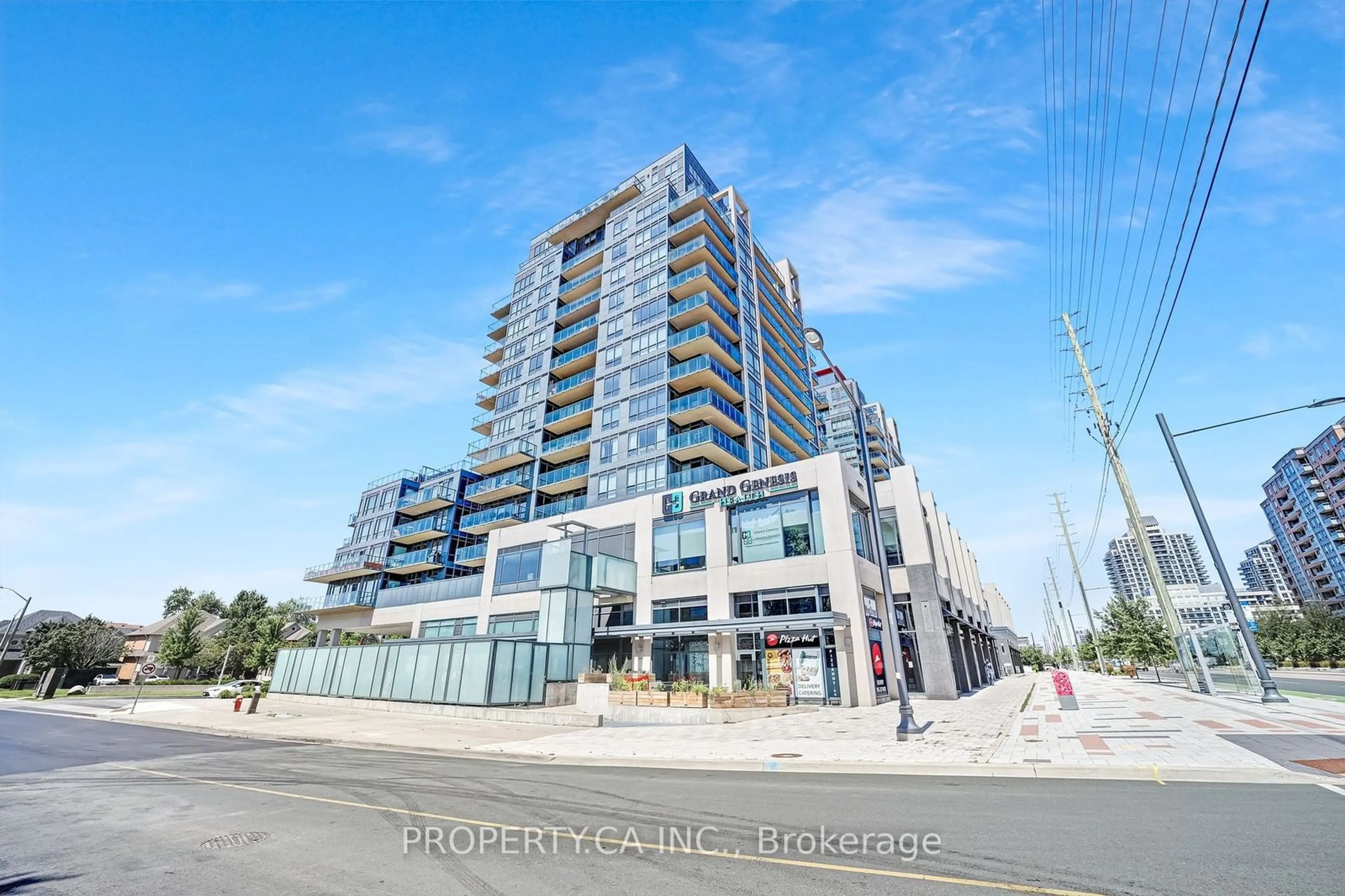 A pic from exterior of the house or condo, the front or back of building for 9088 Yonge St #808, Richmond Hill Ontario L4C 0Z1