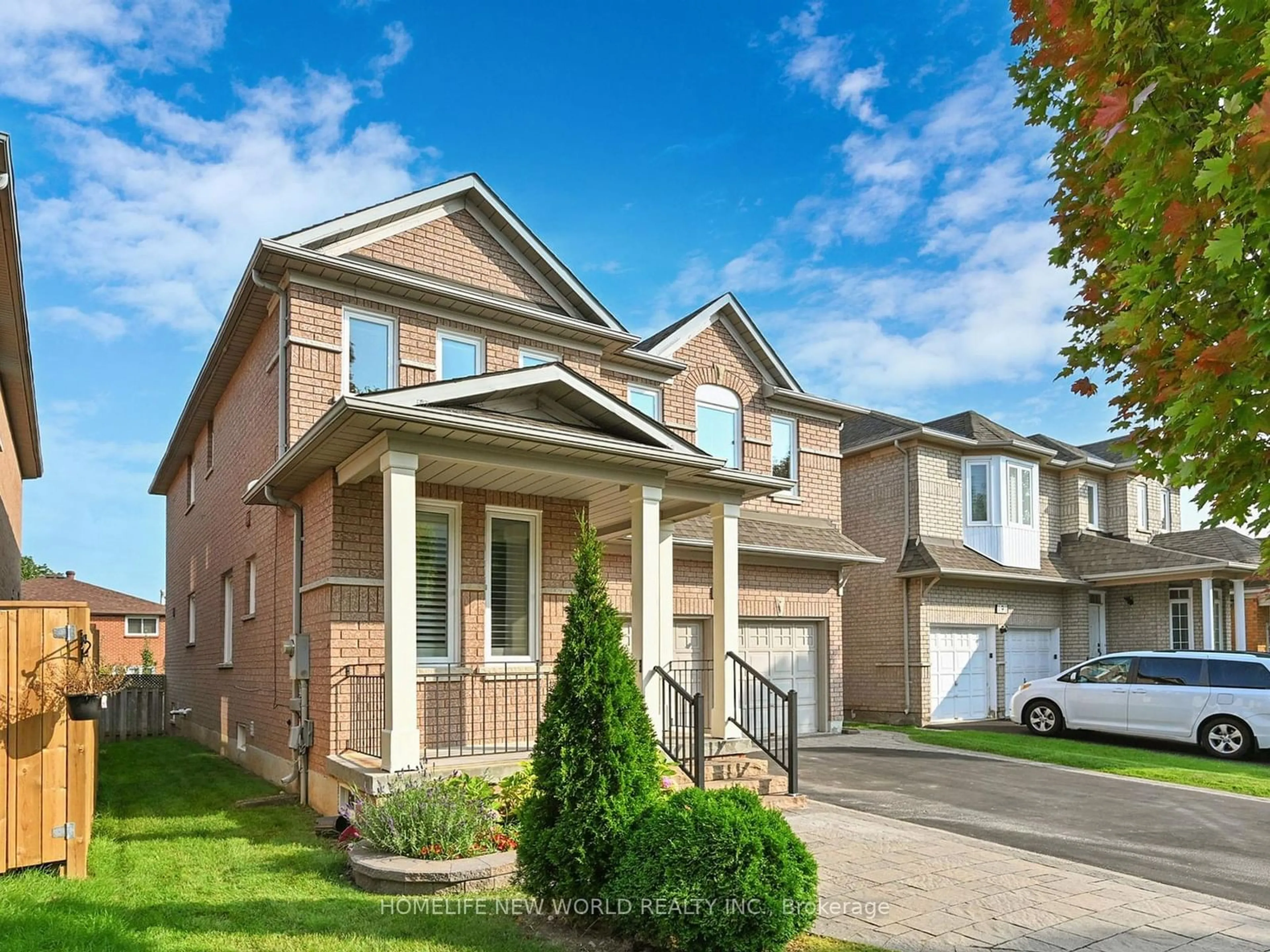 Frontside or backside of a home for 193 Valentina Dr, Markham Ontario L3R 4R8