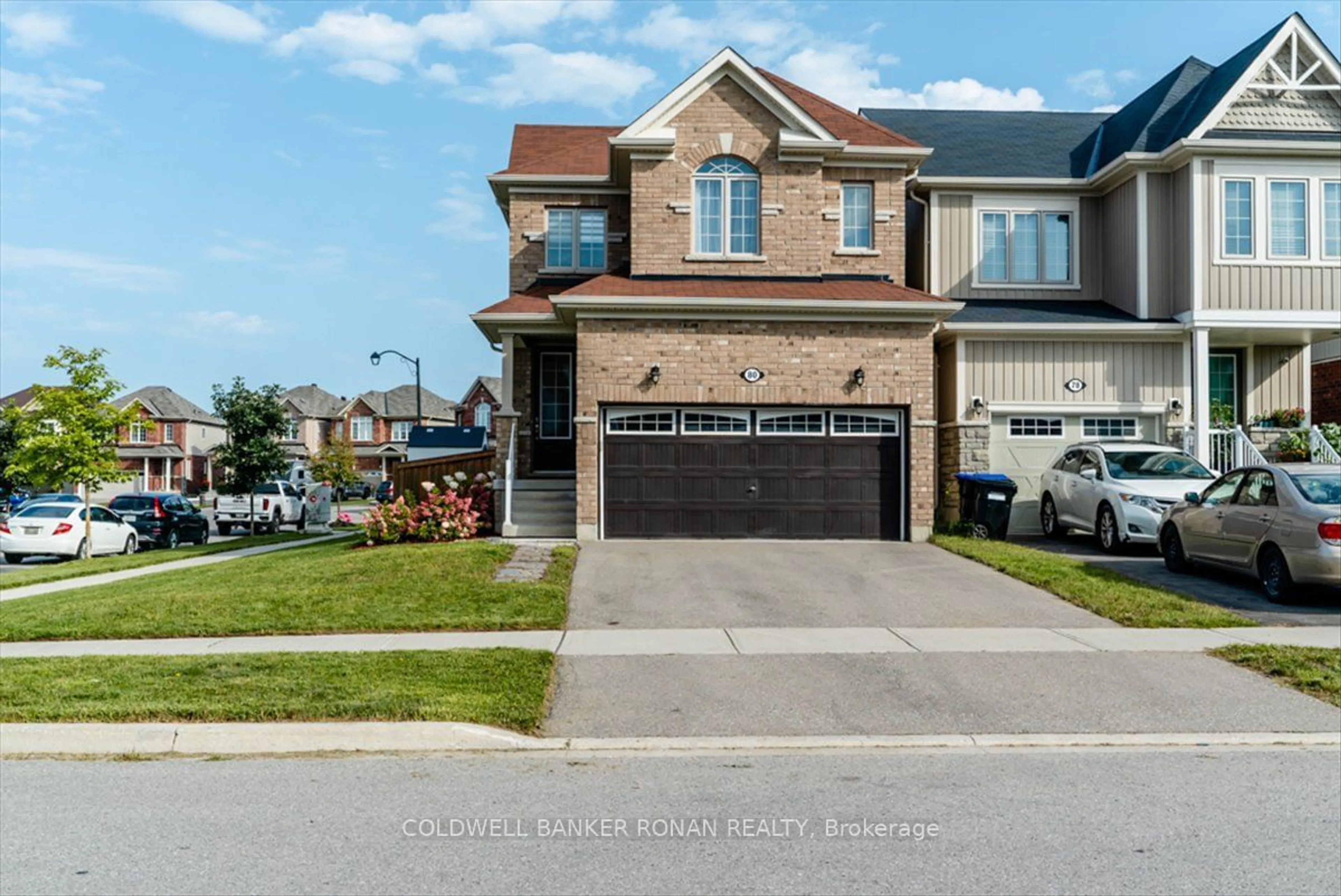 Home with brick exterior material for 80 Wagner Cres, Essa Ontario L0M 1B6