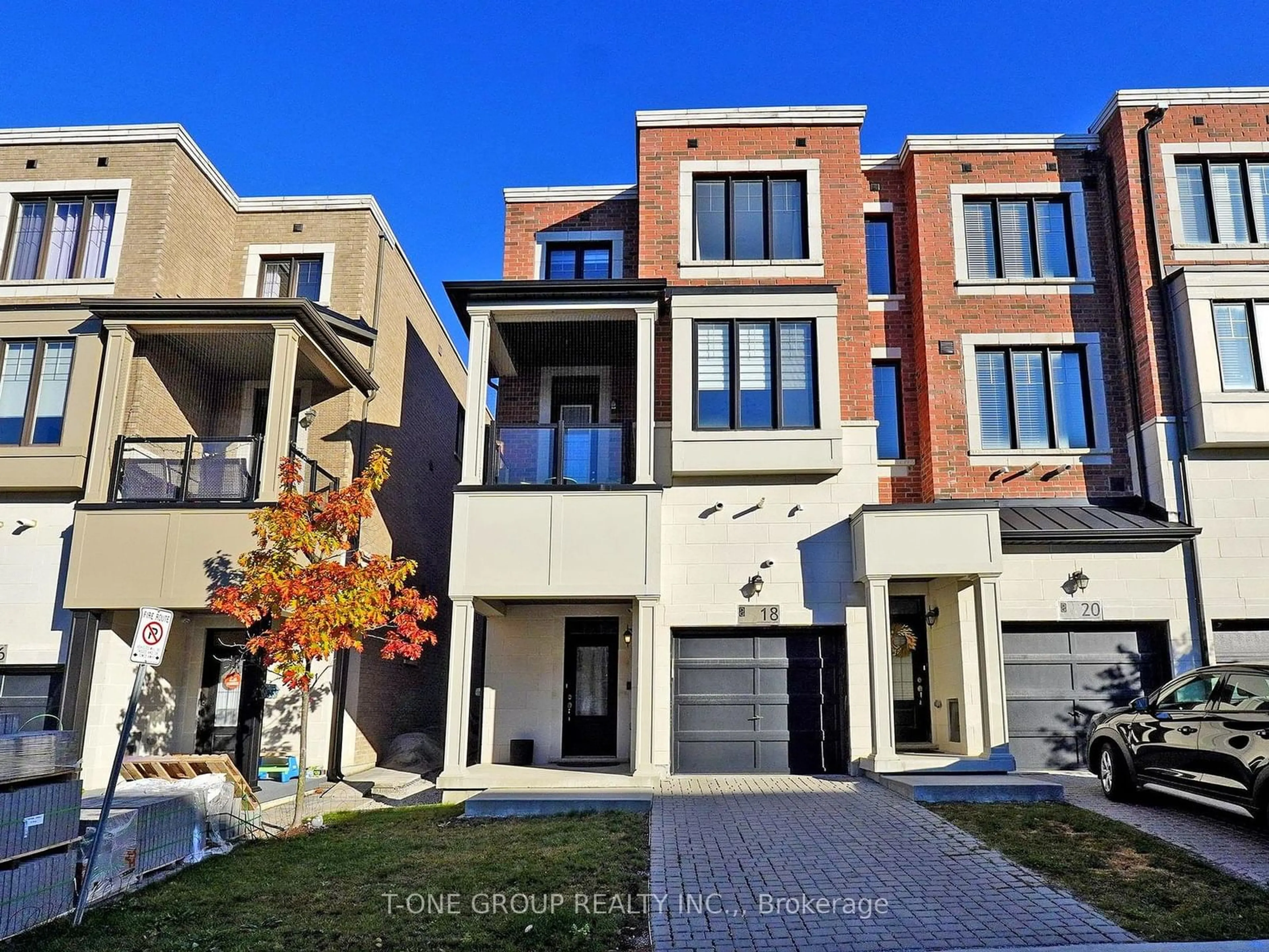 A pic from exterior of the house or condo for 18 Hyderabad Lane, Markham Ontario L6E 0T8