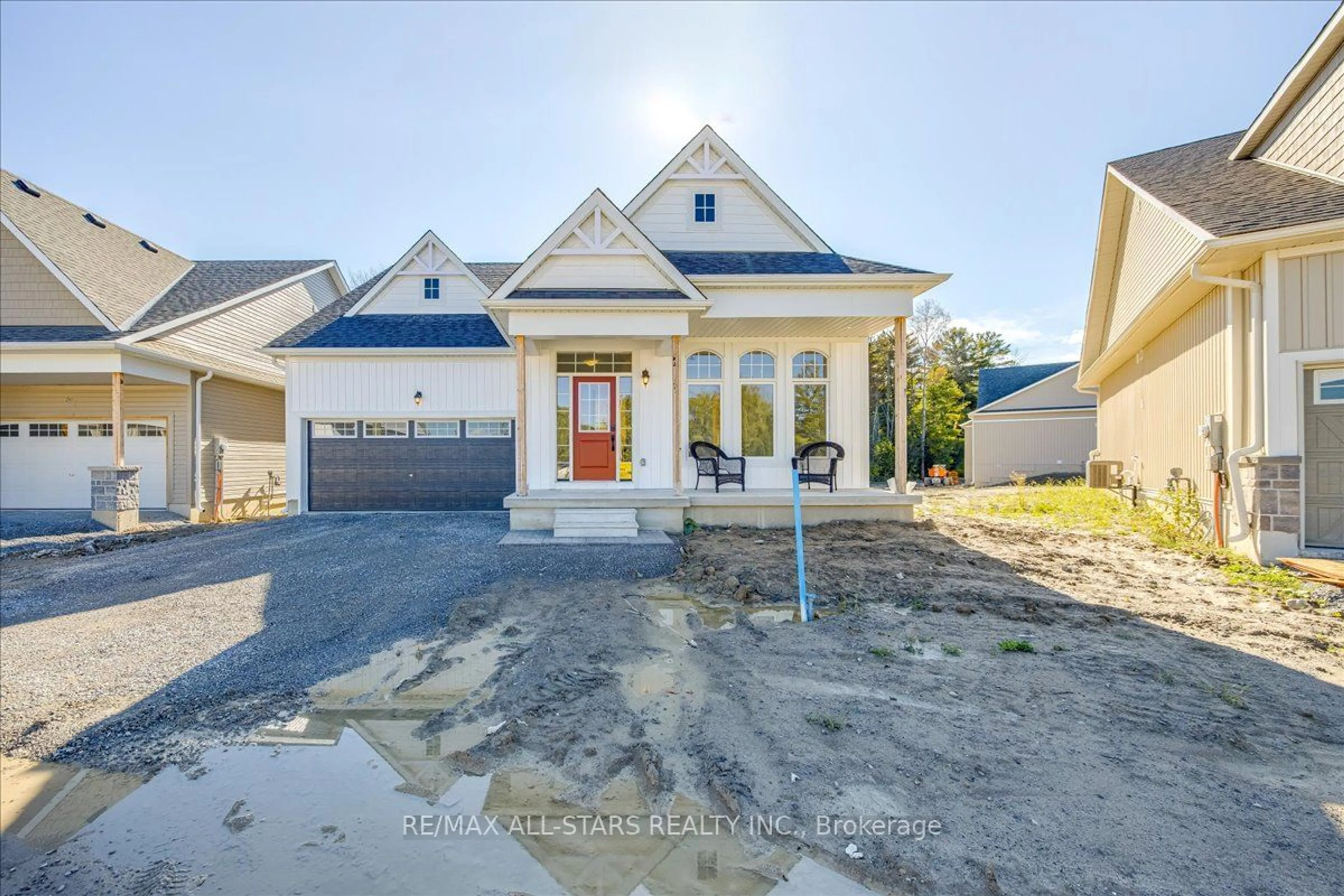 Frontside or backside of a home, the street view for 1 Schortinghuis St, Georgina Ontario L0E 1R0