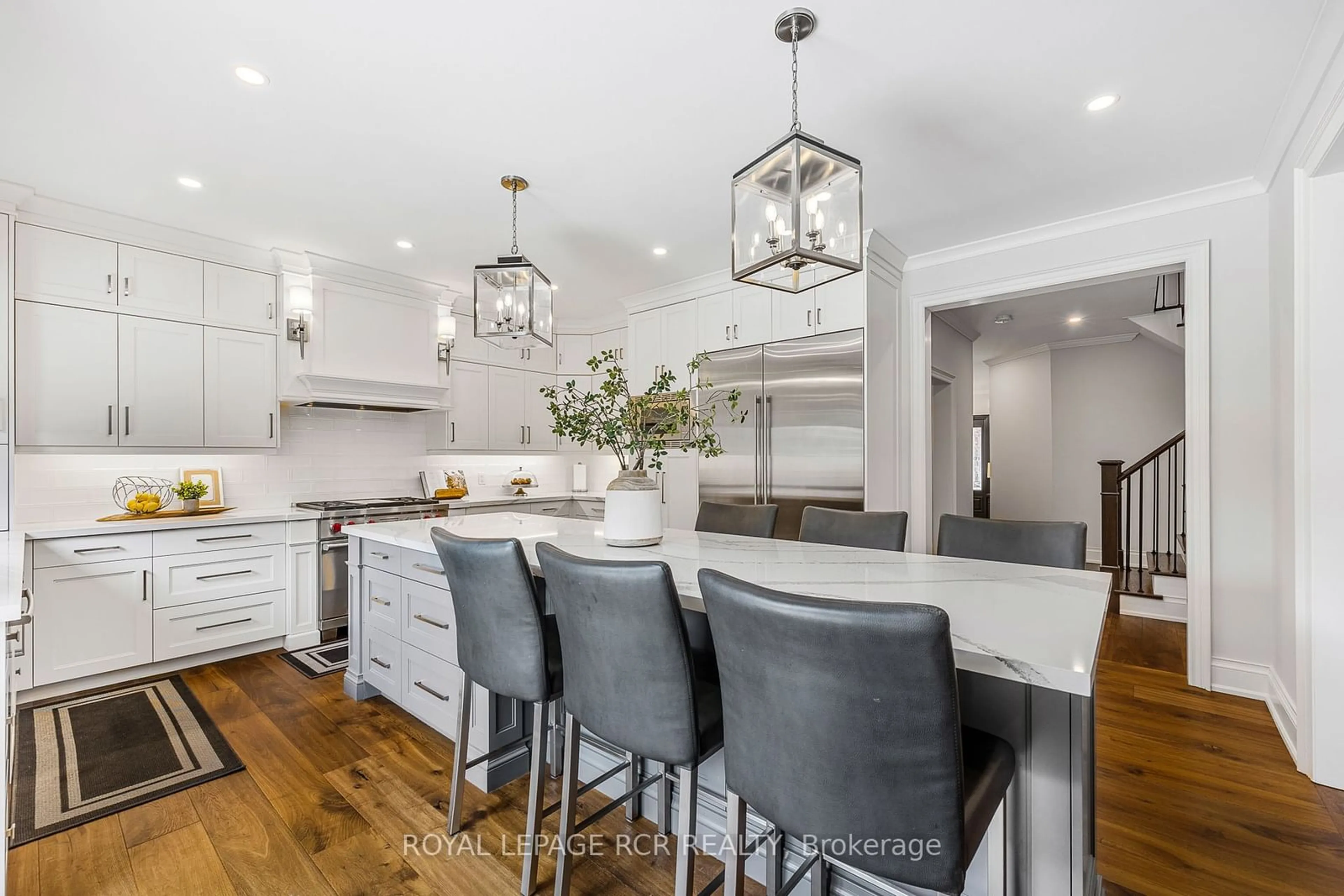 Open concept kitchen for 13 James Ratcliff Ave, Whitchurch-Stouffville Ontario L4A 1P2