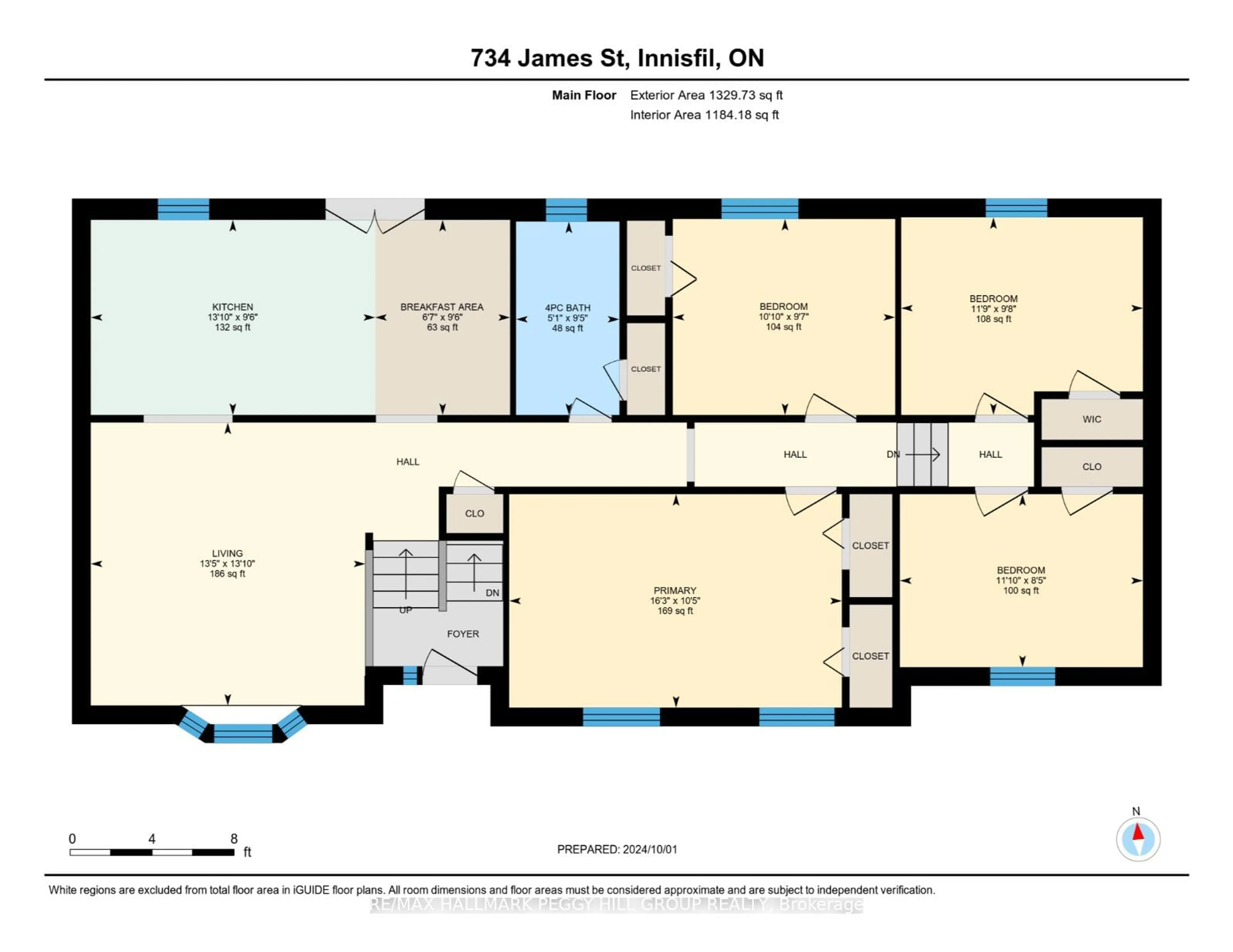 Floor plan for 734 James St, Innisfil Ontario L9S 2G6