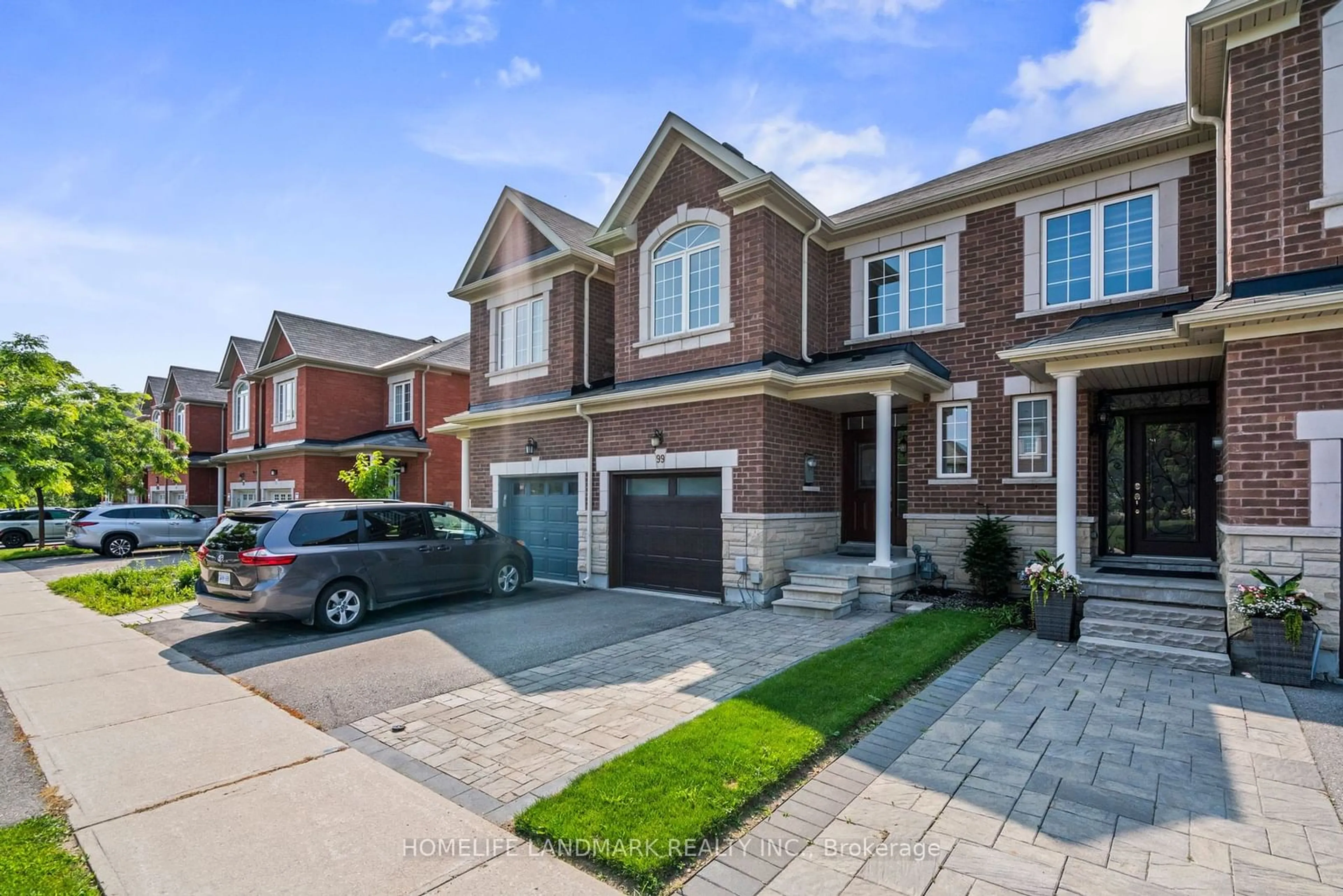 Home with brick exterior material for 99 Collin Crt, Richmond Hill Ontario L4E 0X8