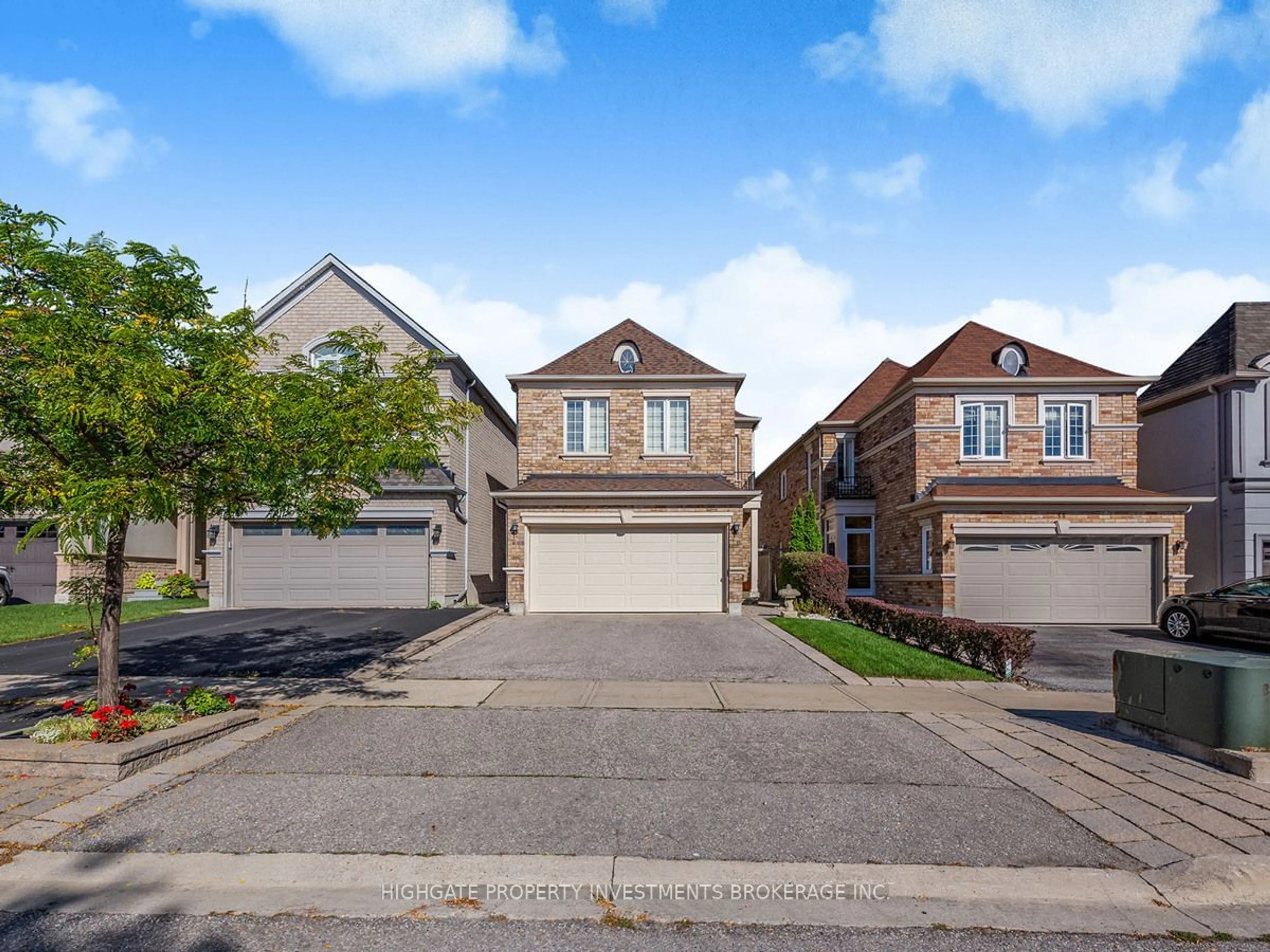 Frontside or backside of a home, the street view for 46 Milano Ave, Vaughan Ontario L4H 0B2