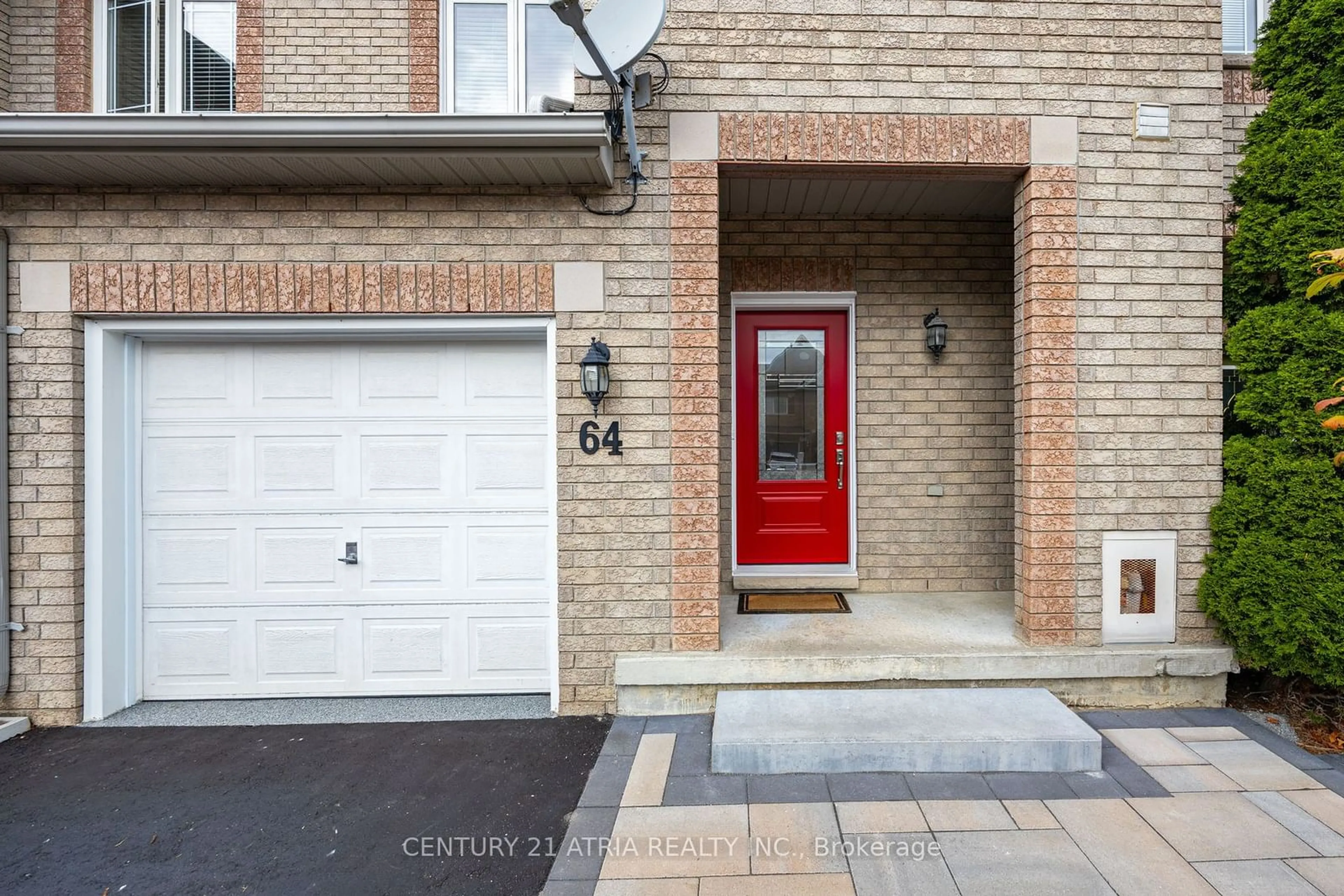 Home with brick exterior material for 64 Bilbrough St, Aurora Ontario L4G 7W4